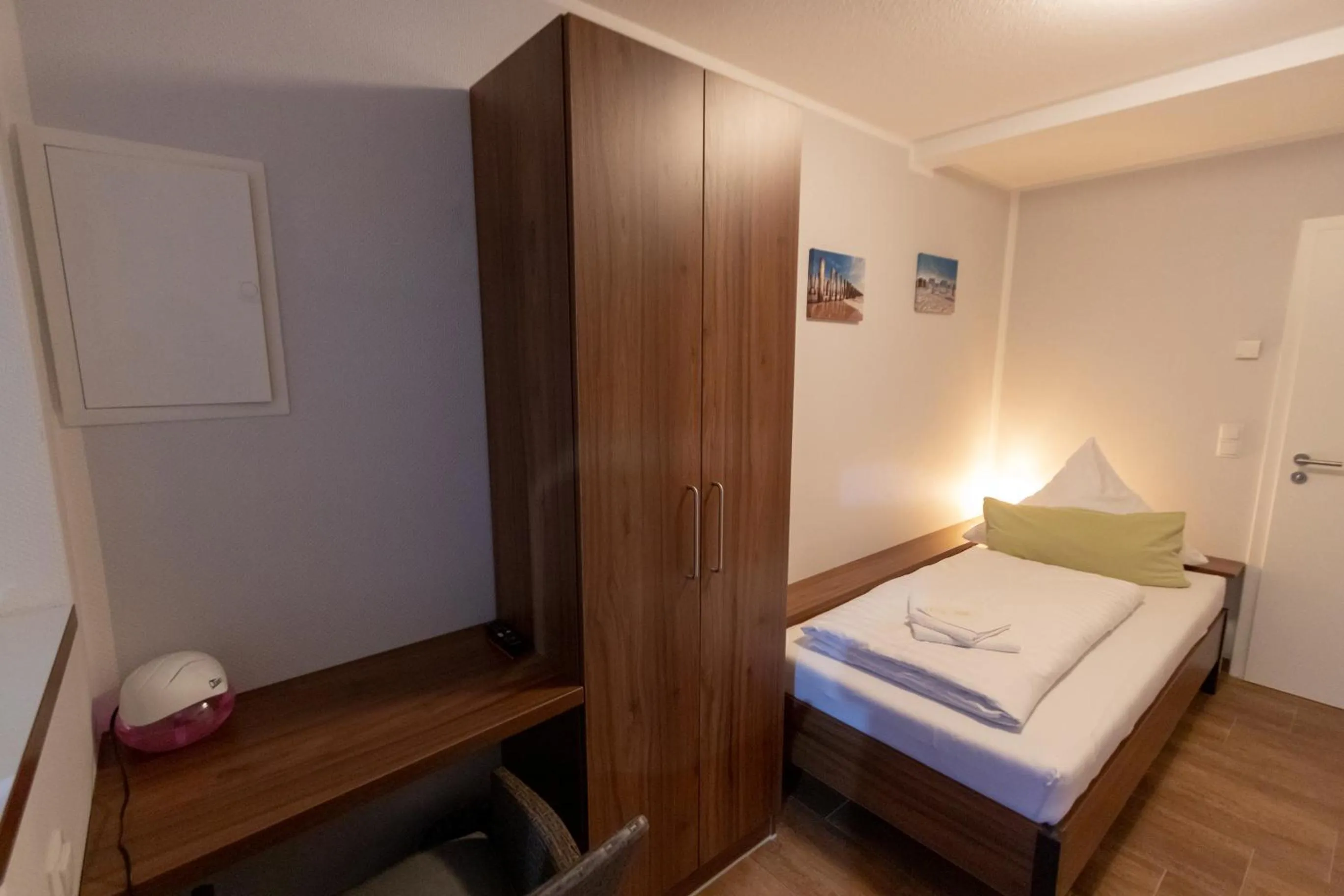 Bed in Motel Am Bürgerpark