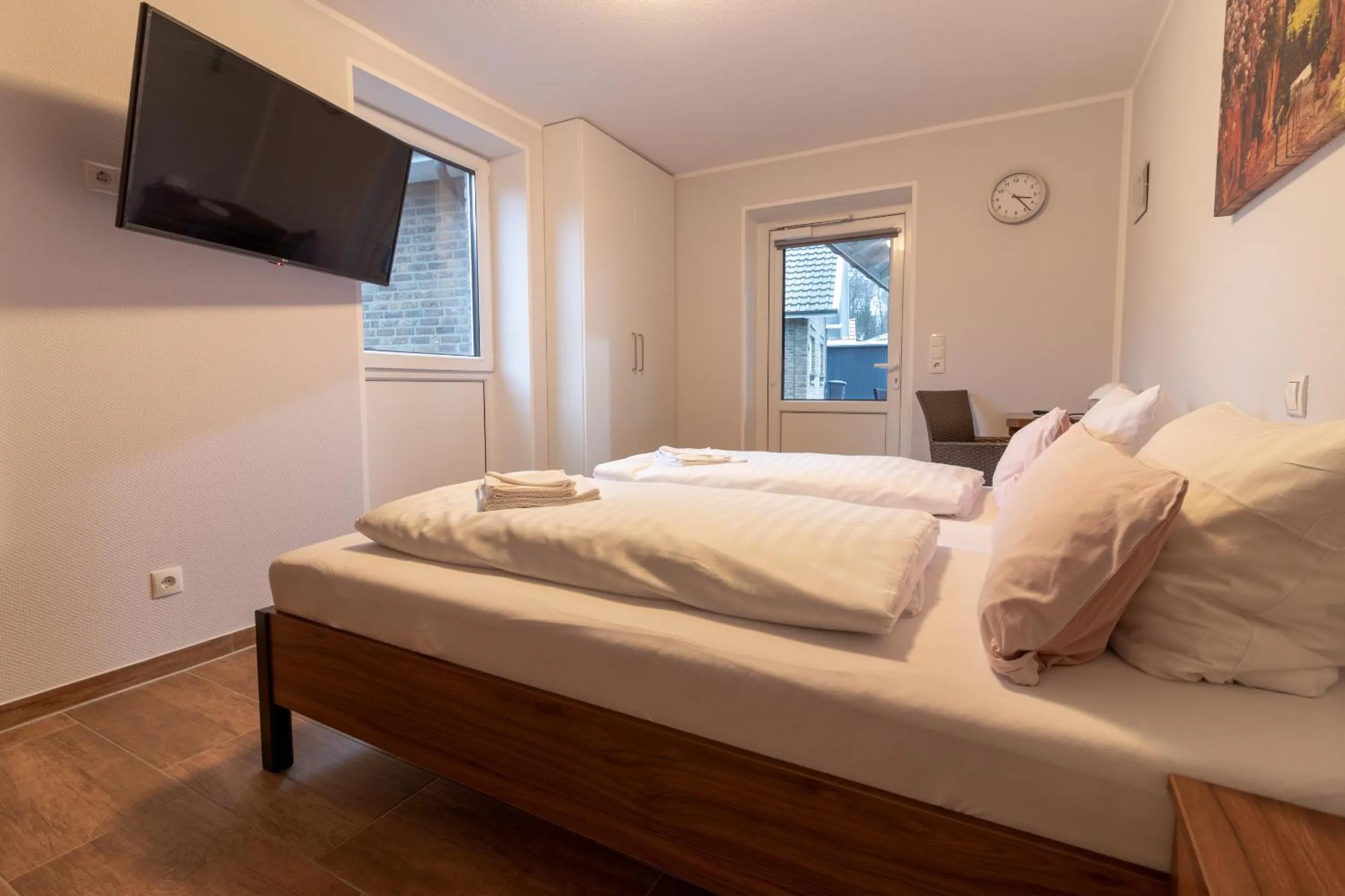 TV and multimedia, Bed in Motel Am Bürgerpark