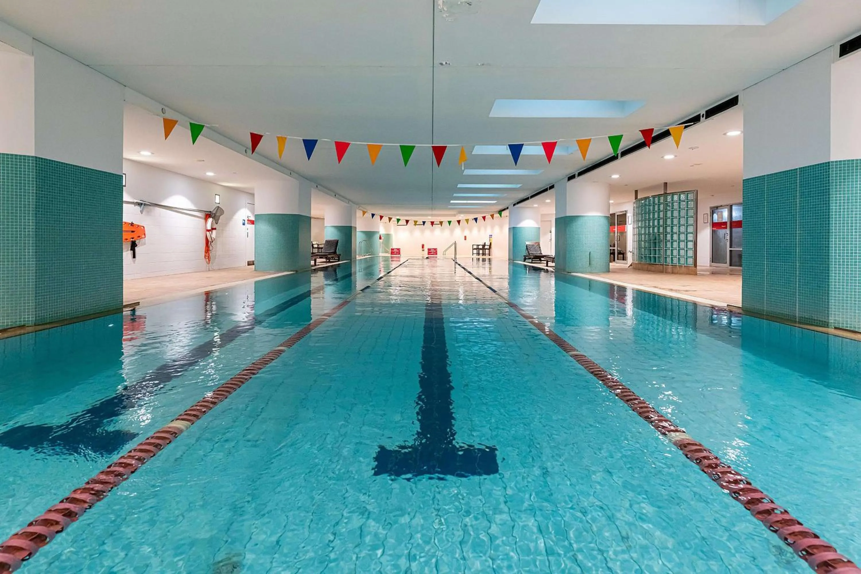 Pool view in Hilton Sydney