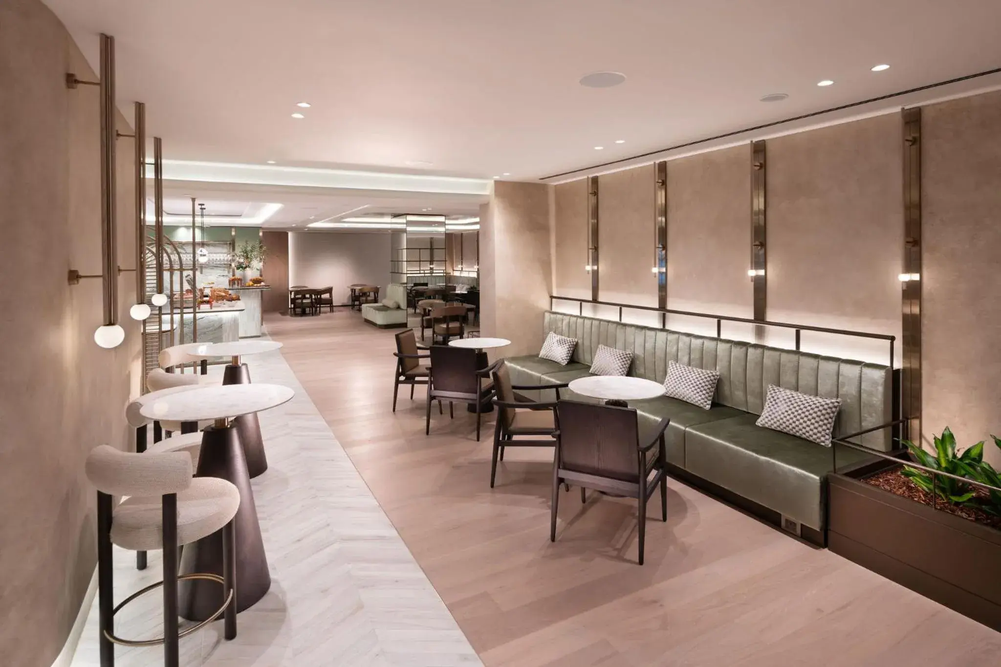 Lounge or bar in Hilton Sydney Lounge or bar in Hilton Sydney