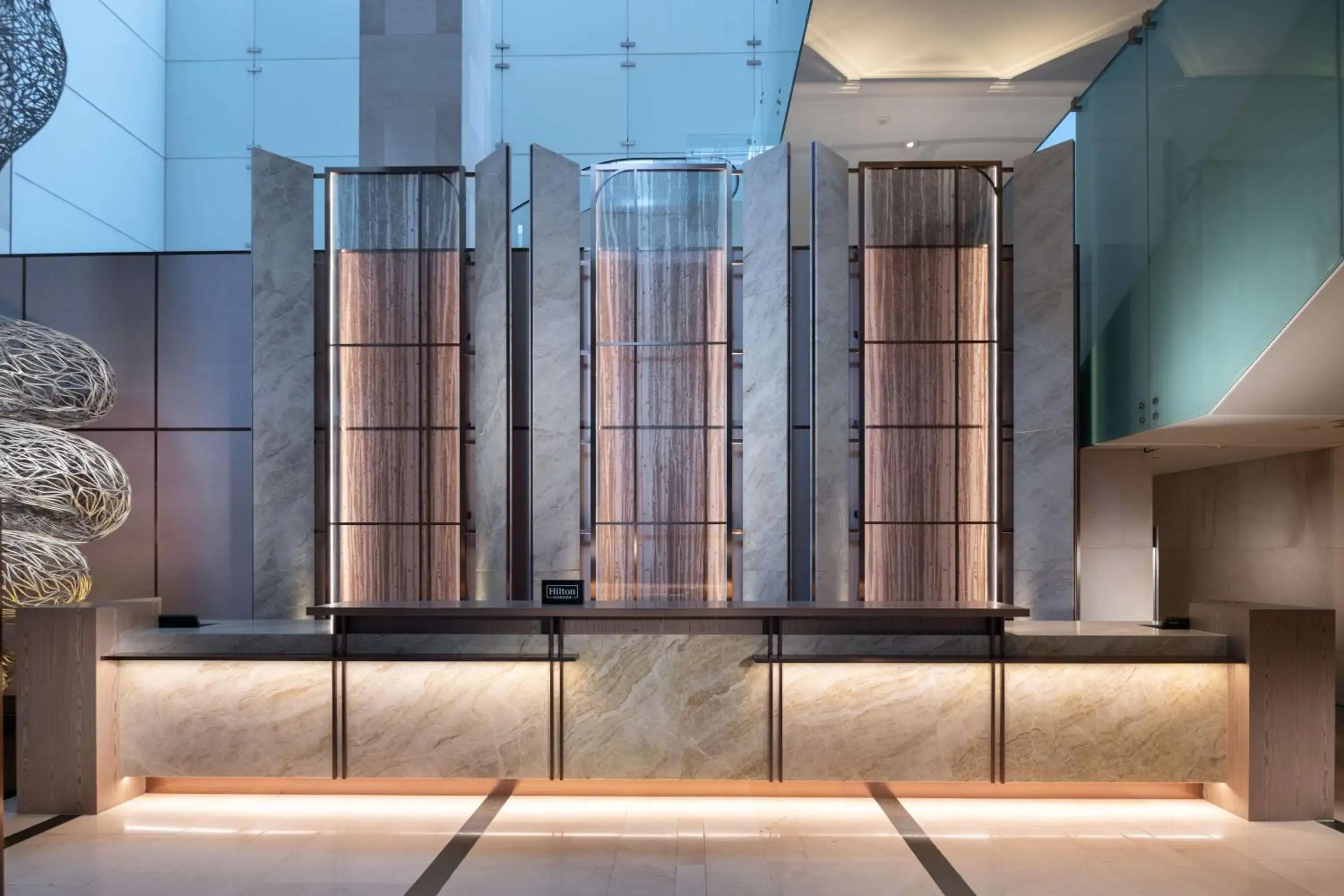 Lobby or reception in Hilton Sydney Lobby or reception in Hilton Sydney