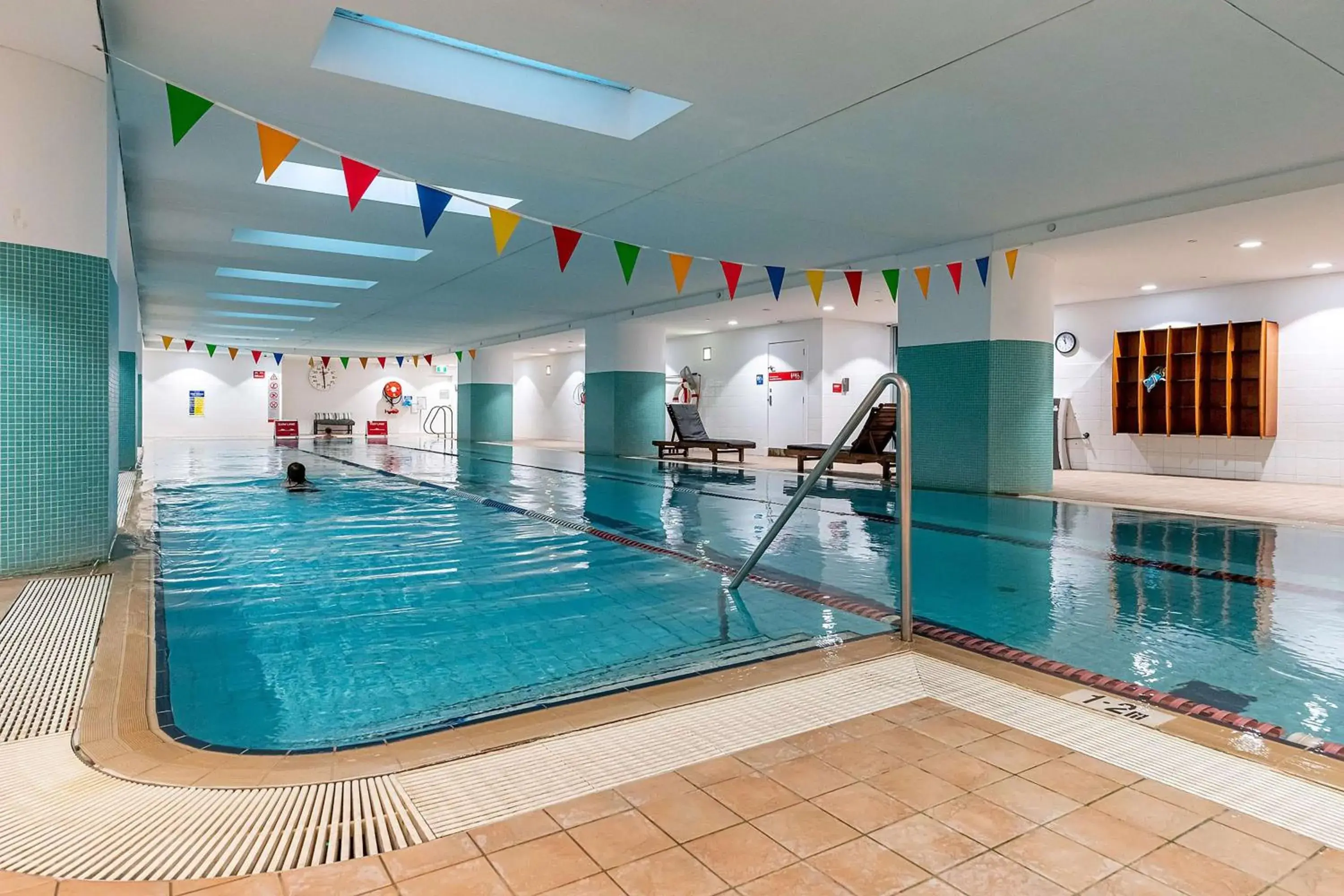 Pool view in Hilton Sydney Pool view in Hilton Sydney