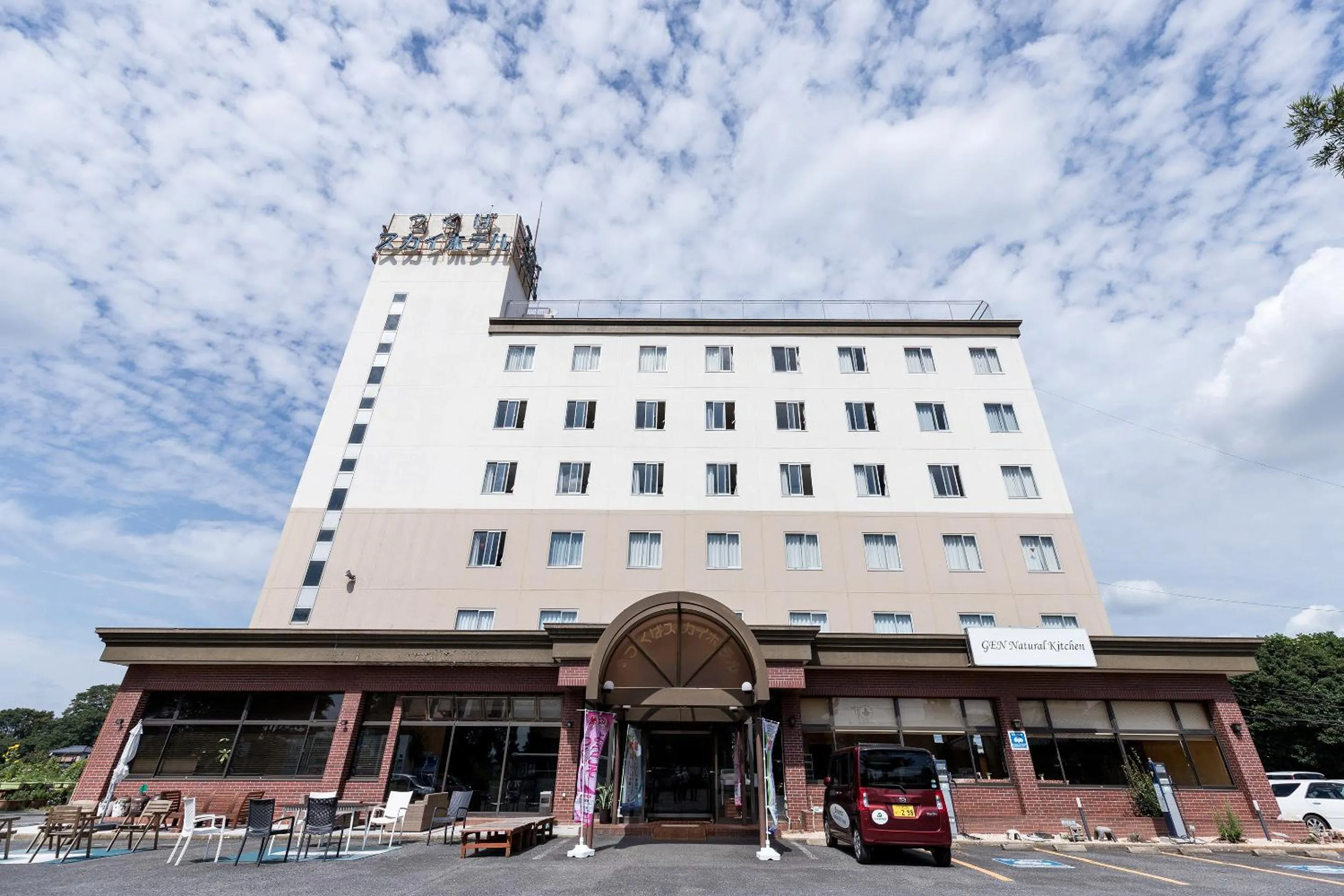 Property building in Tabist Tsukuba Sky Hotel