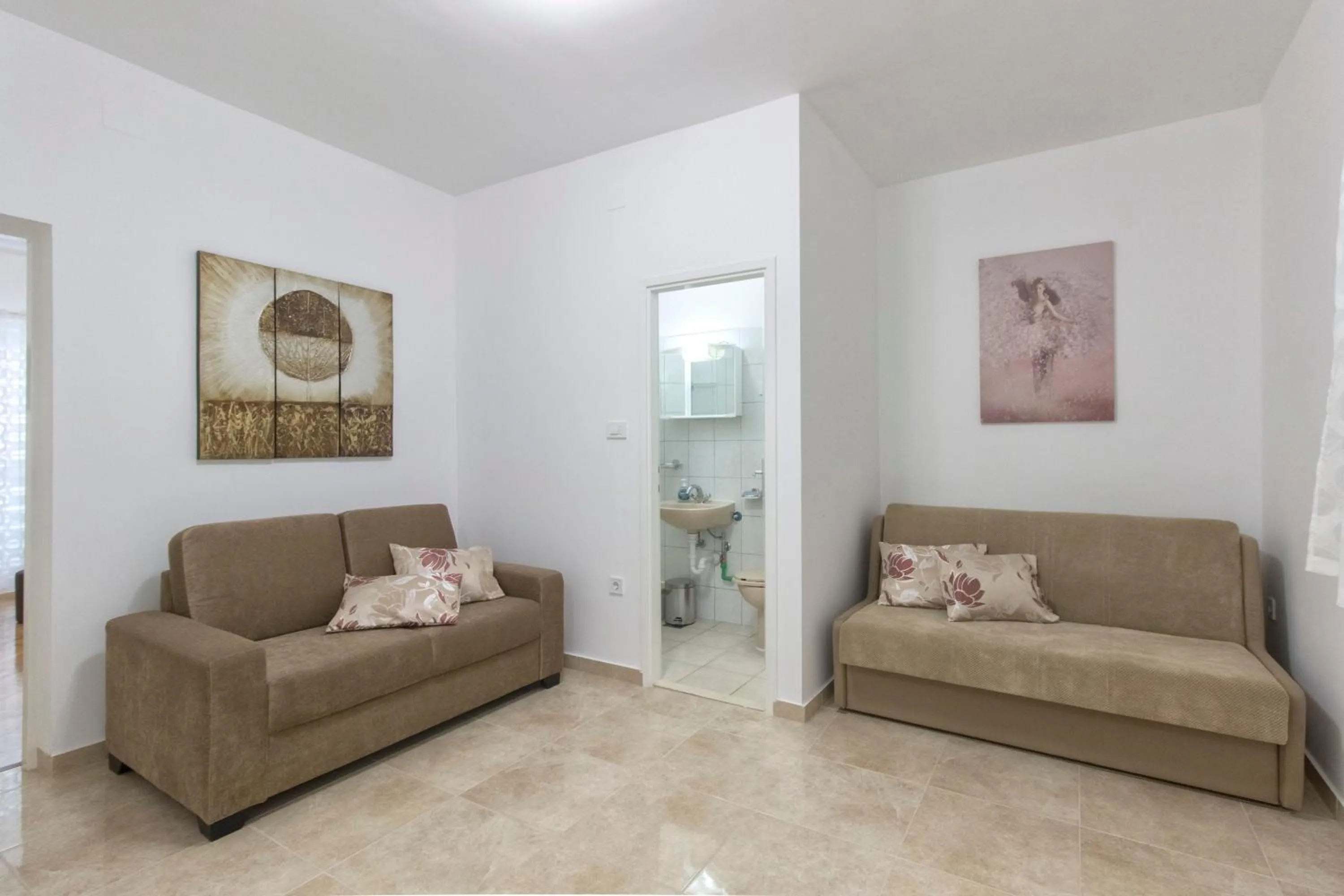 Living room in Villa Milena