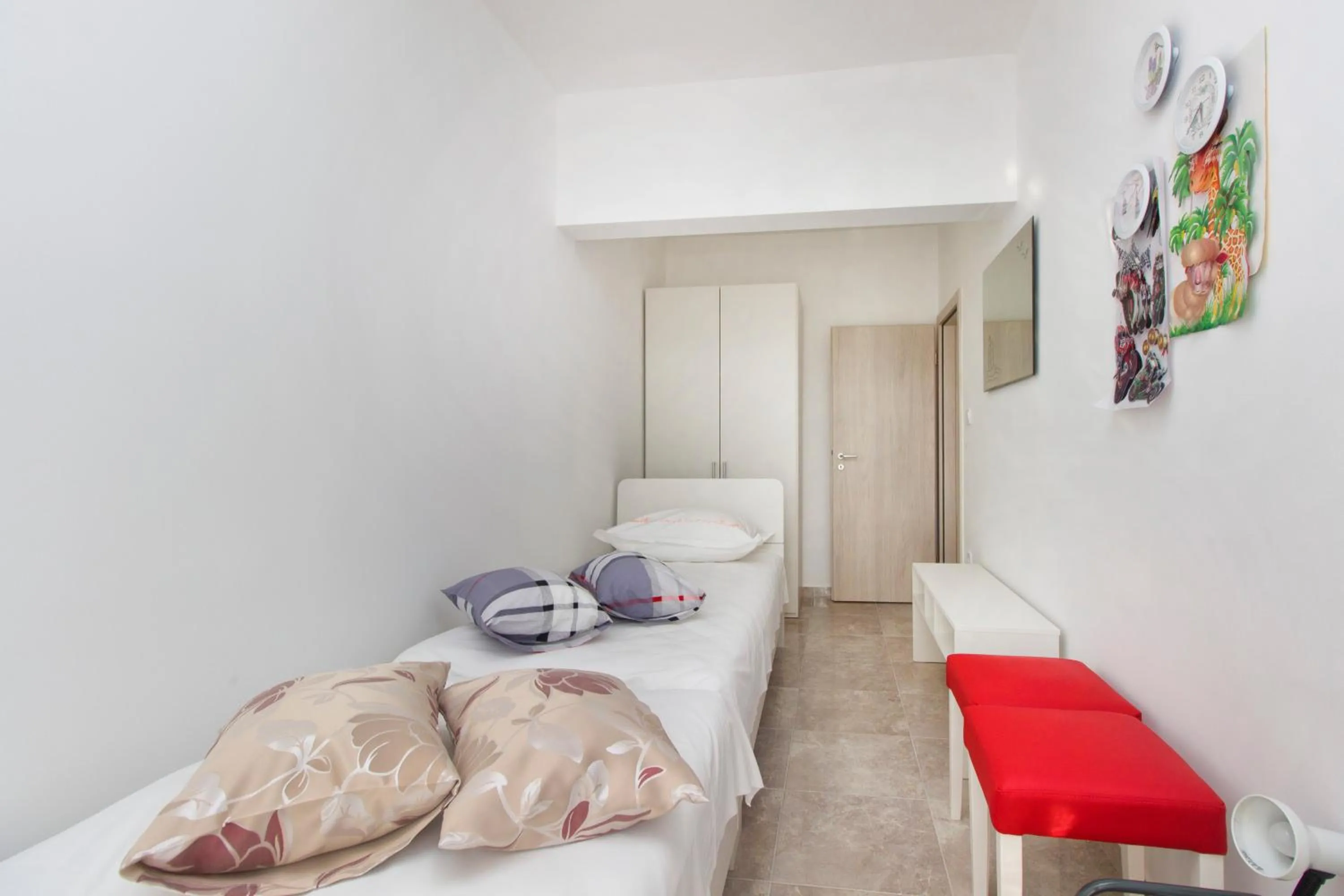 Bedroom, Bed in Villa Milena