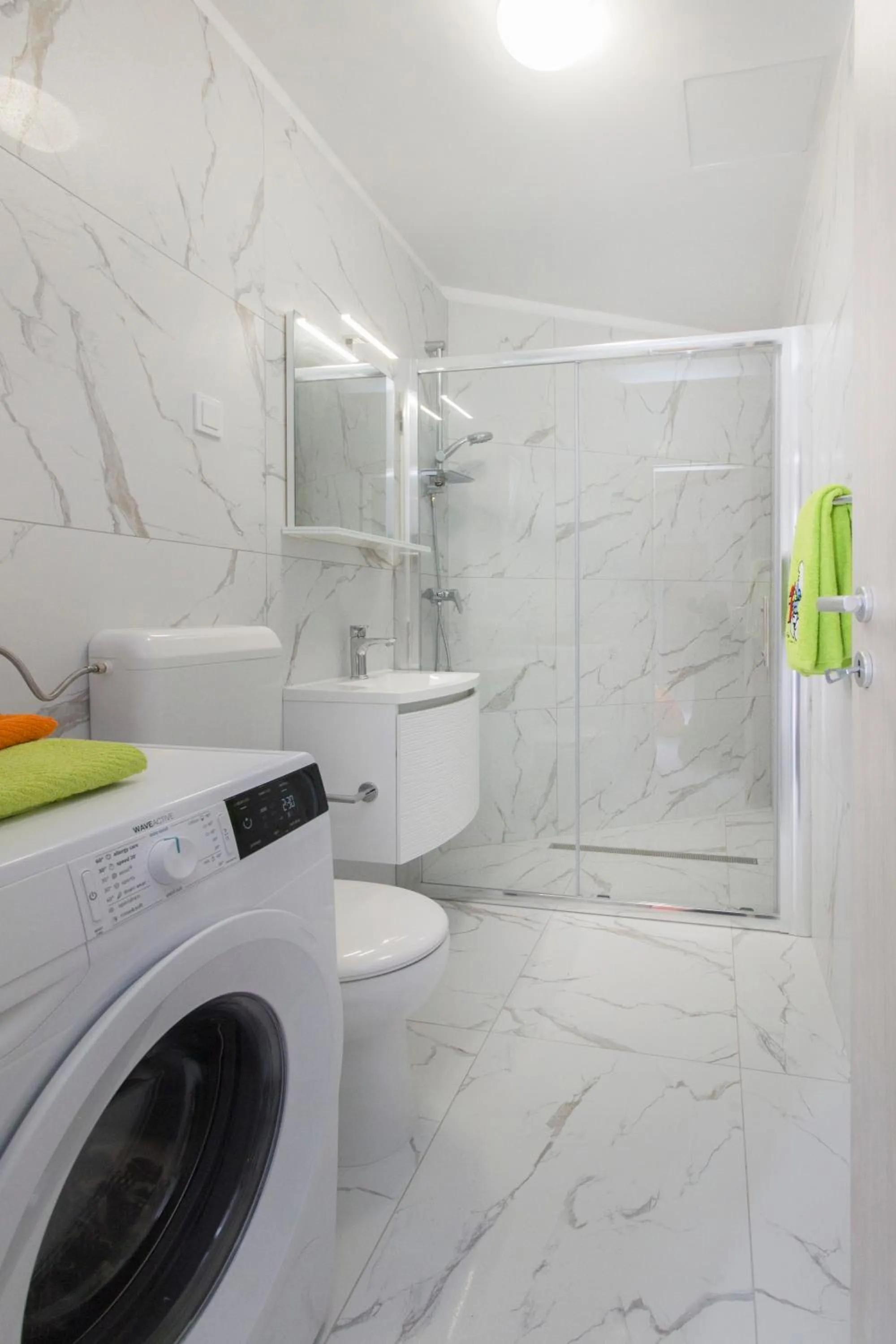 Shower in Villa Milena