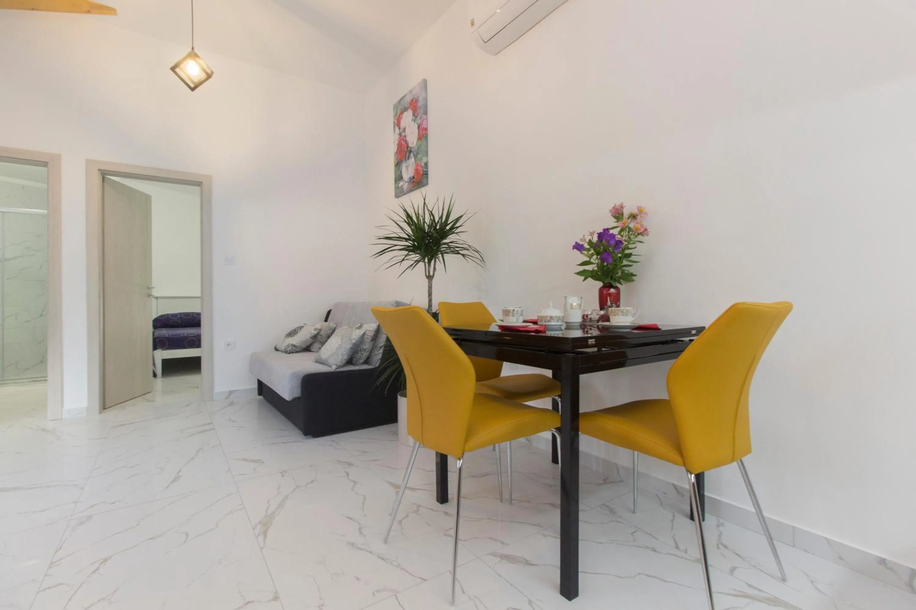 Living room in Villa Milena
