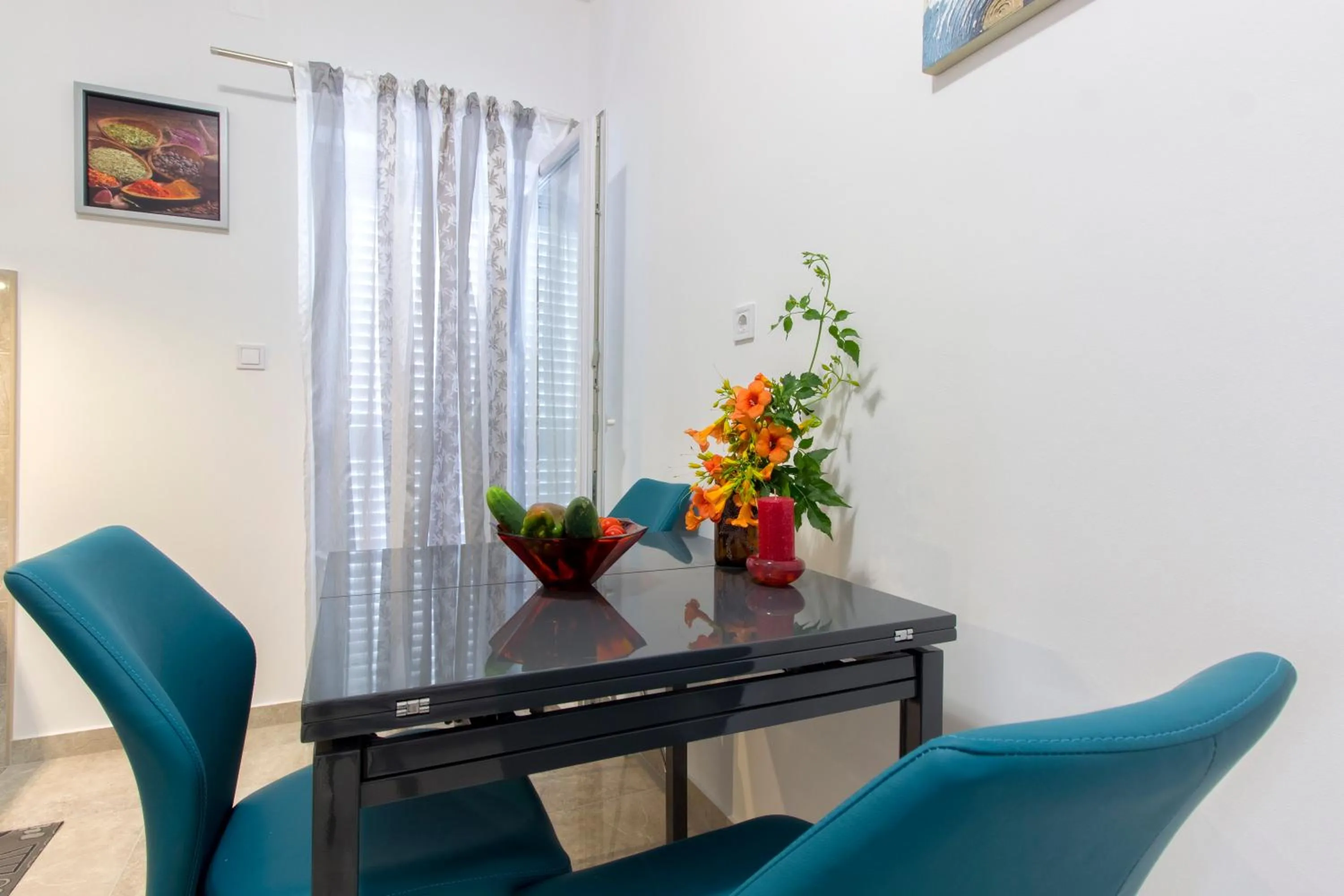 Dining area in Villa Milena