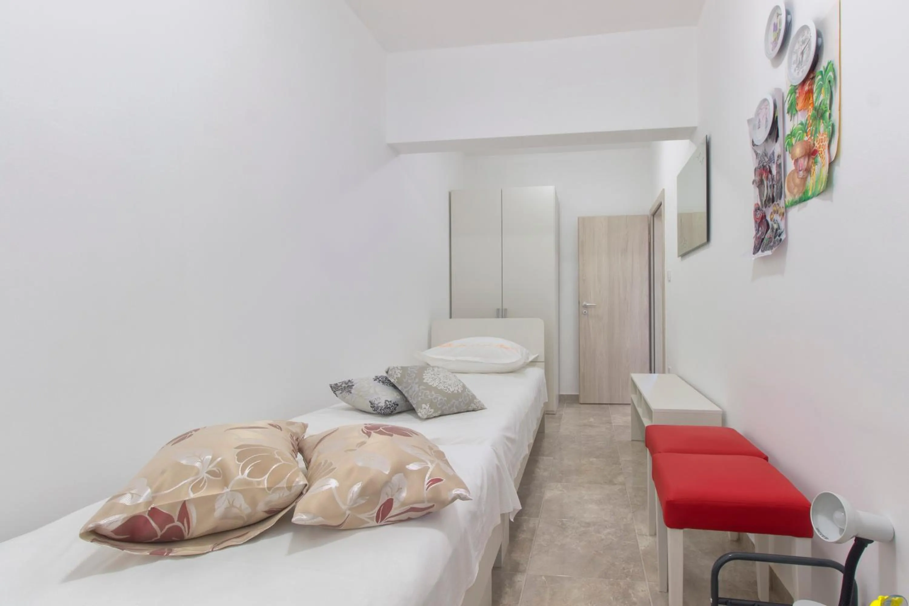 Bed in Villa Milena