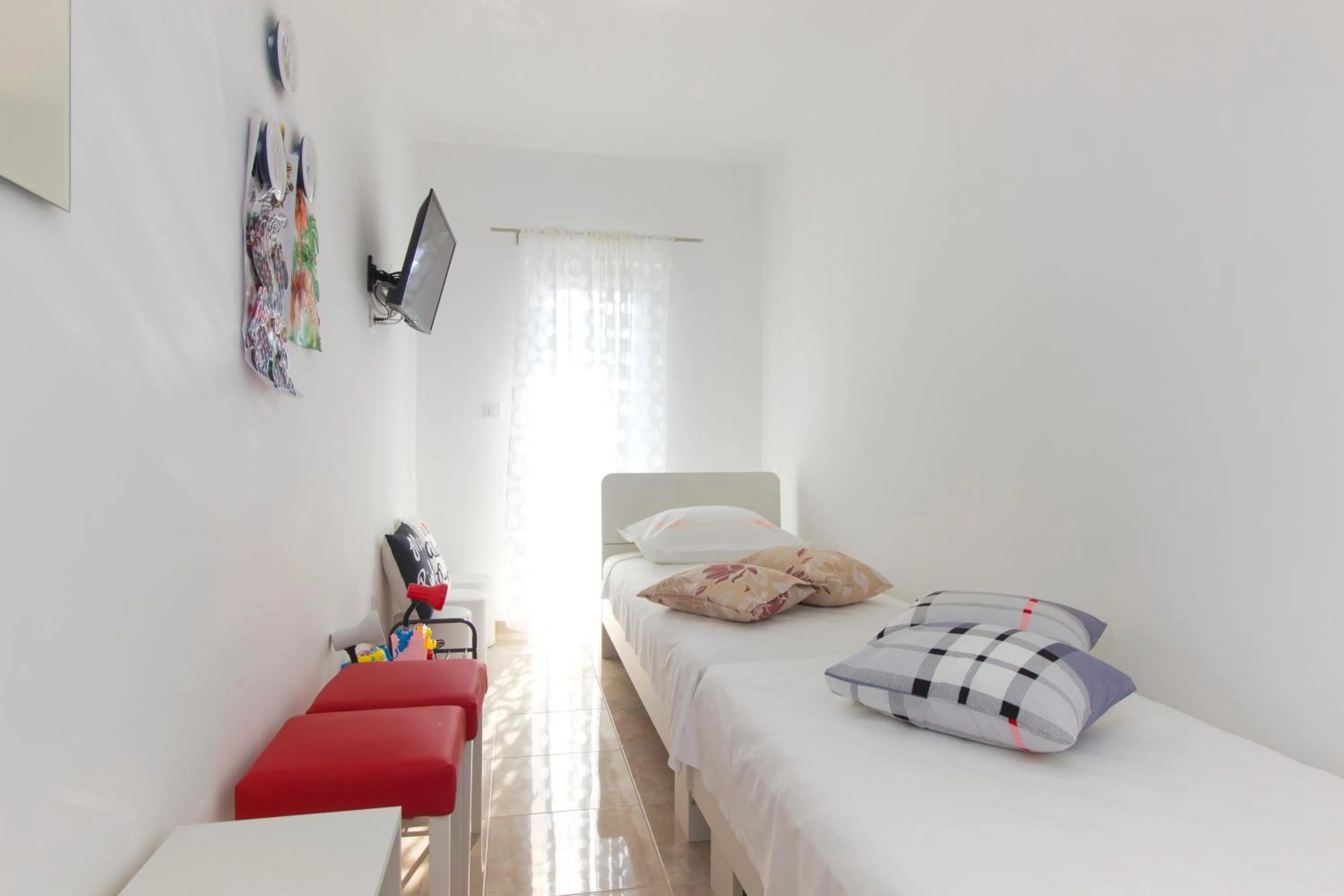 Bed in Villa Milena
