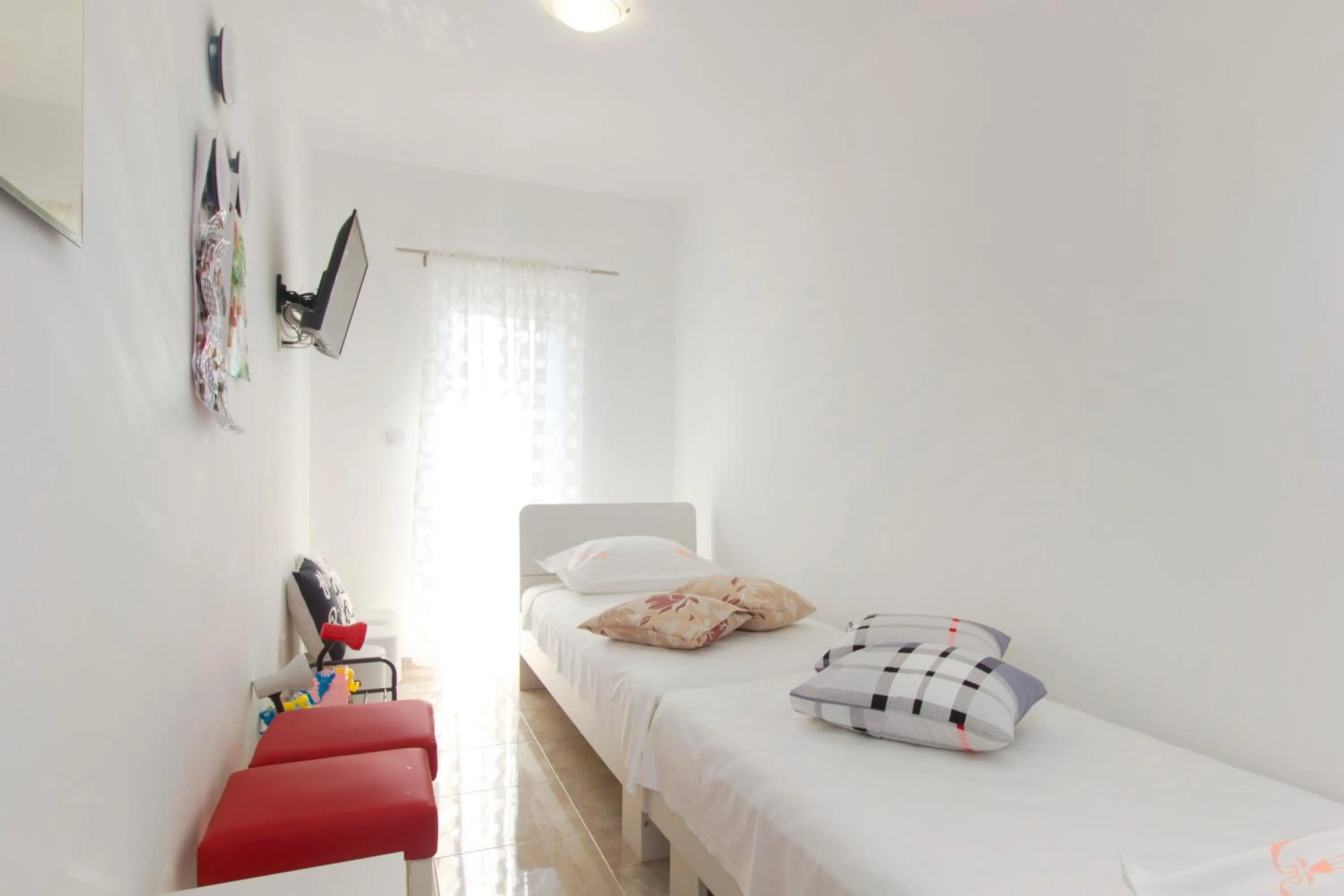 Bed in Villa Milena