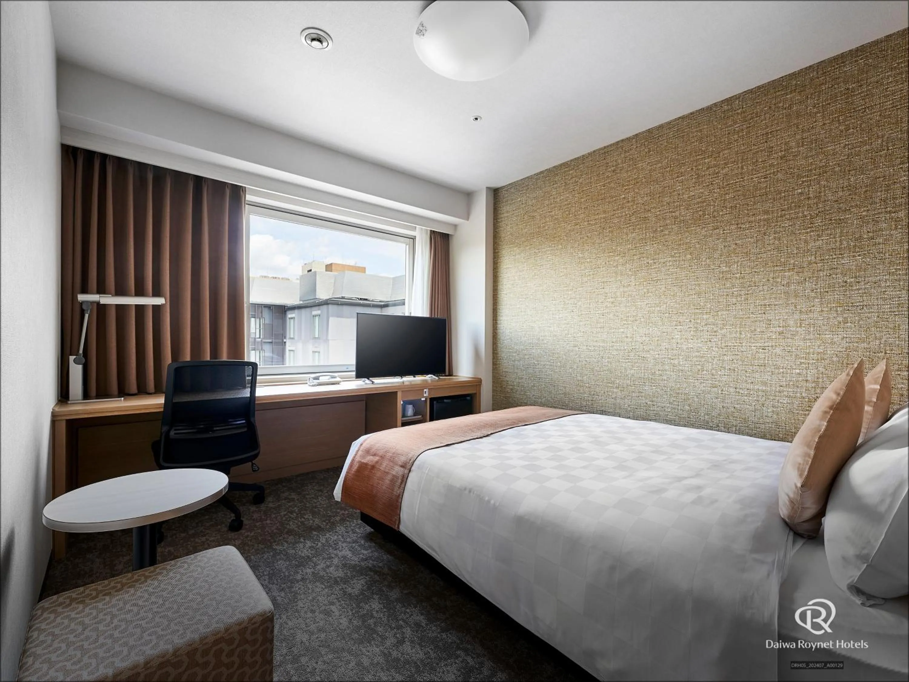 Bedroom, Bed in Daiwa Roynet Hotel Kyoto-Hachijoguchi