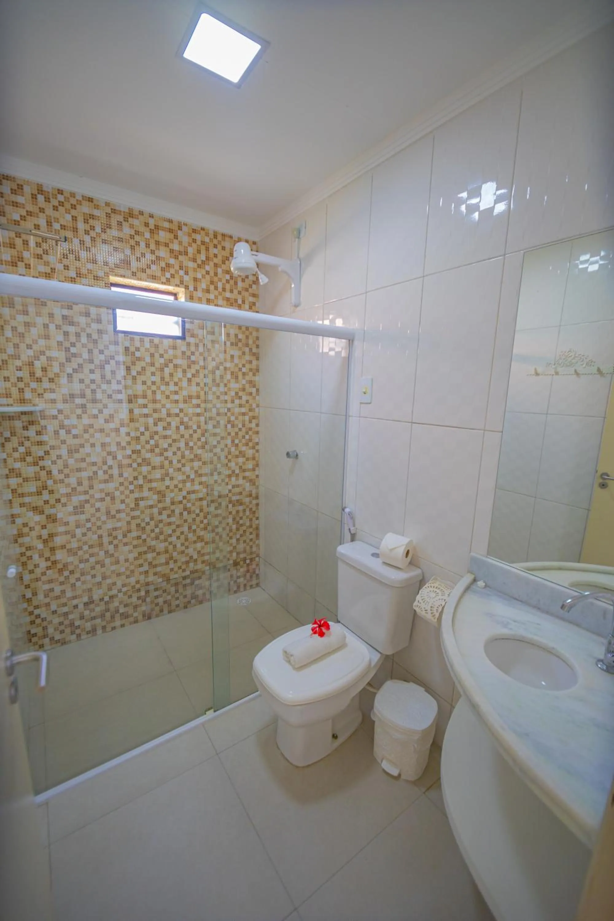 Shower in Pousada Polymar