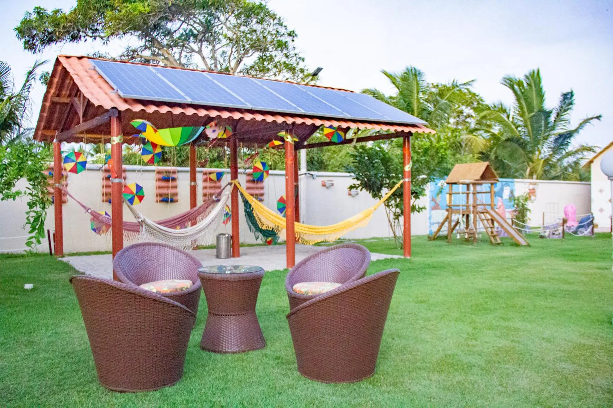 Children play ground in Pousada Polymar