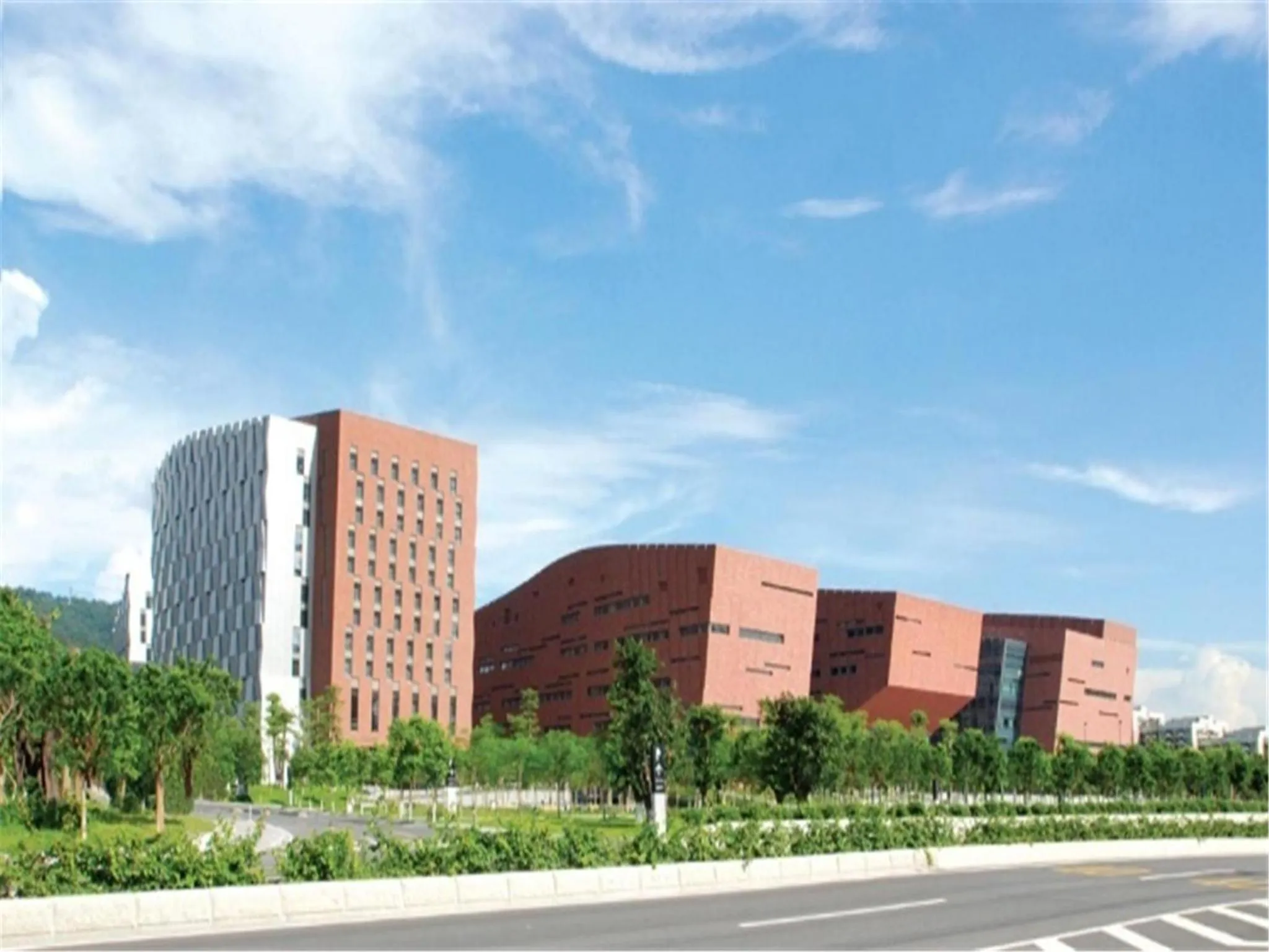 Facade/entrance in Guangzhou Baiyun International Convention Center