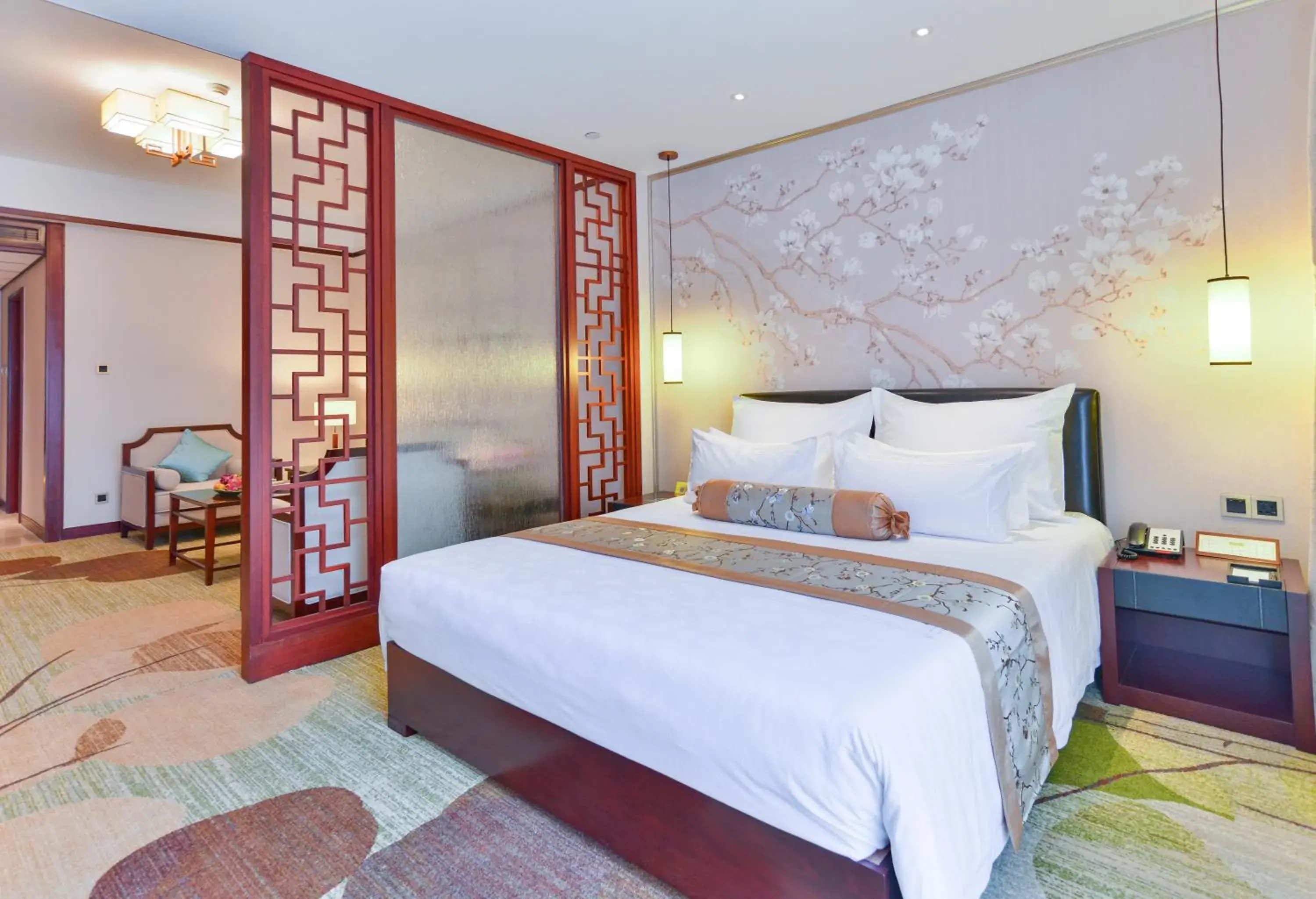 Bed in Guangzhou Baiyun International Convention Center Bed in Guangzhou Baiyun International Convention Center