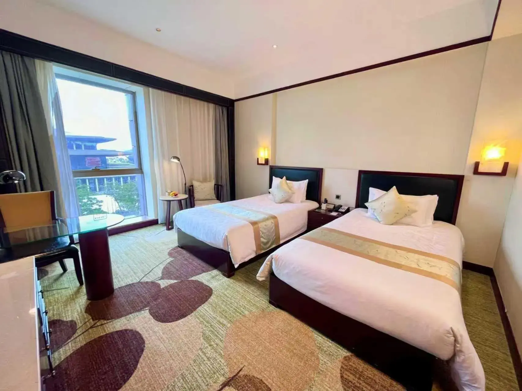 Bed in Guangzhou Baiyun International Convention Center Bed in Guangzhou Baiyun International Convention Center