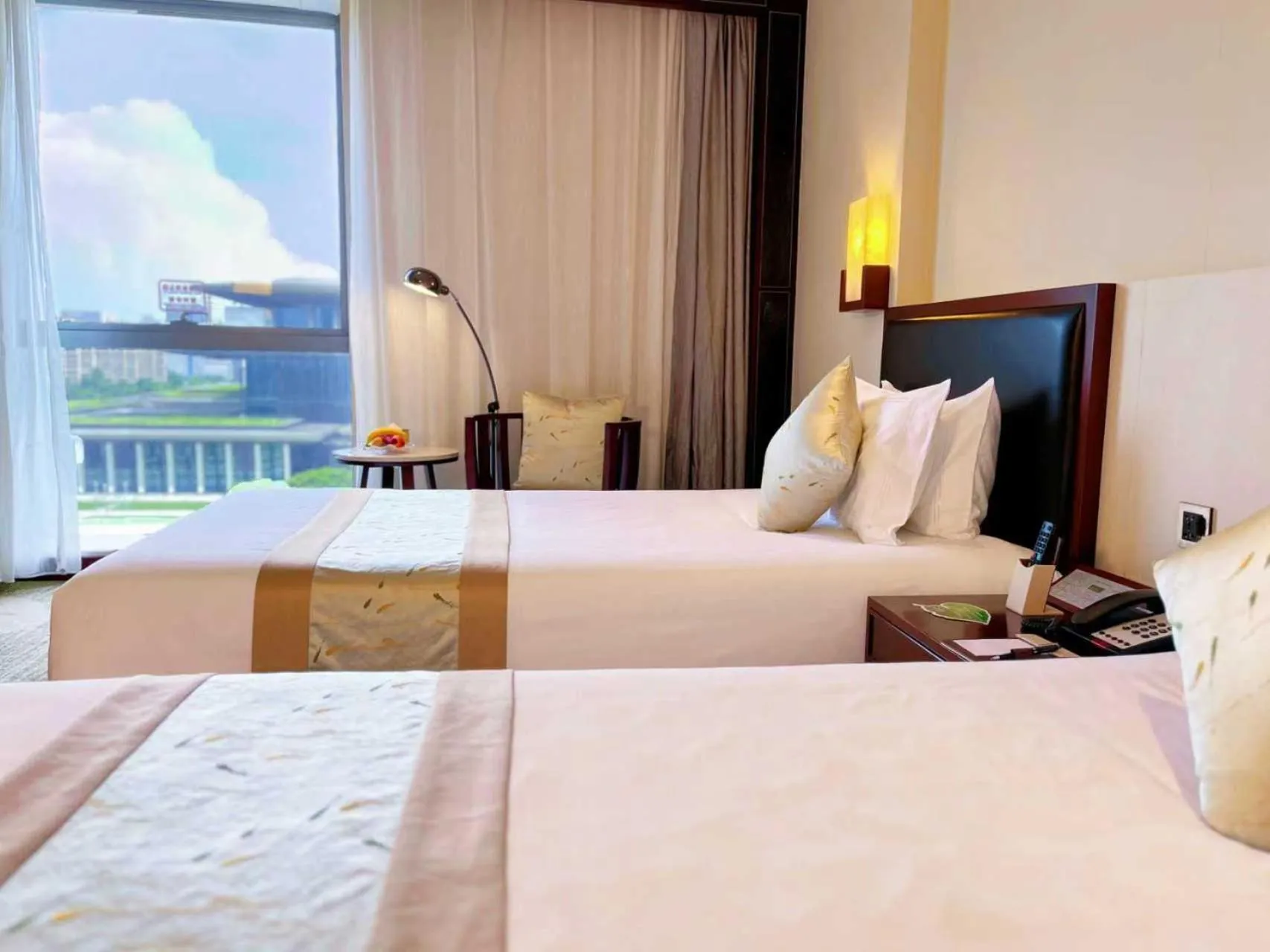 Bed in Guangzhou Baiyun International Convention Center