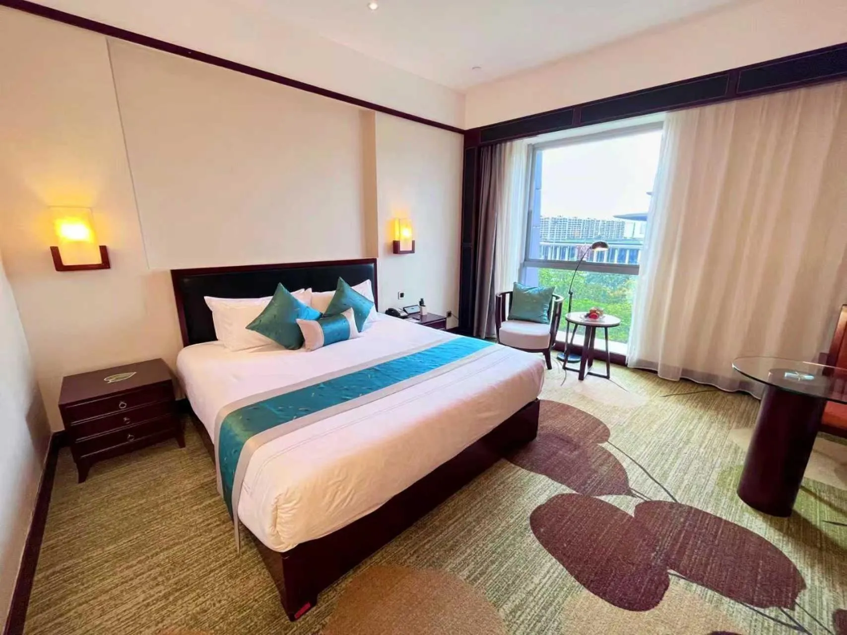 Bed in Guangzhou Baiyun International Convention Center