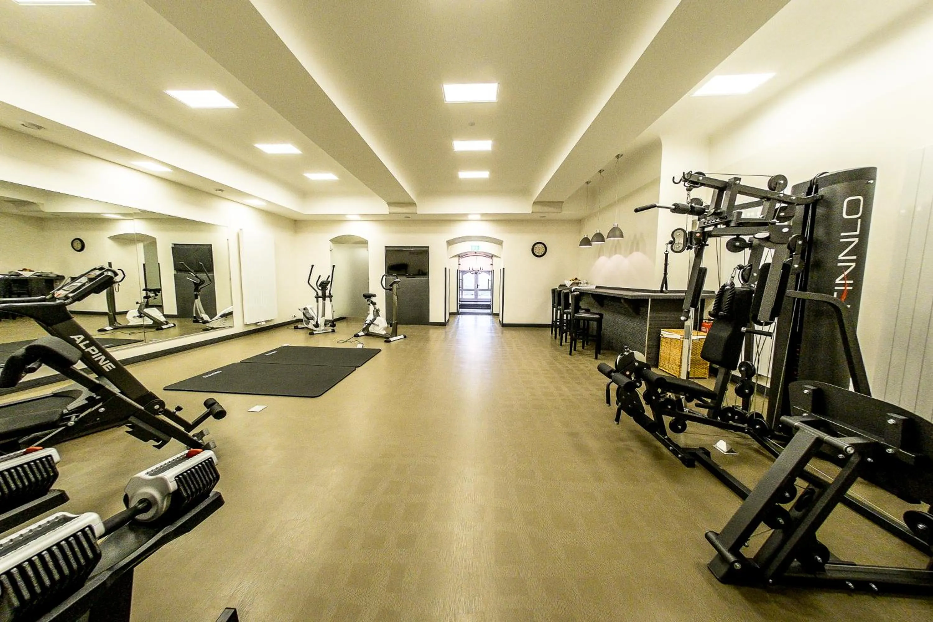Fitness centre/facilities in Schloss Hotel Wolfsbrunnen