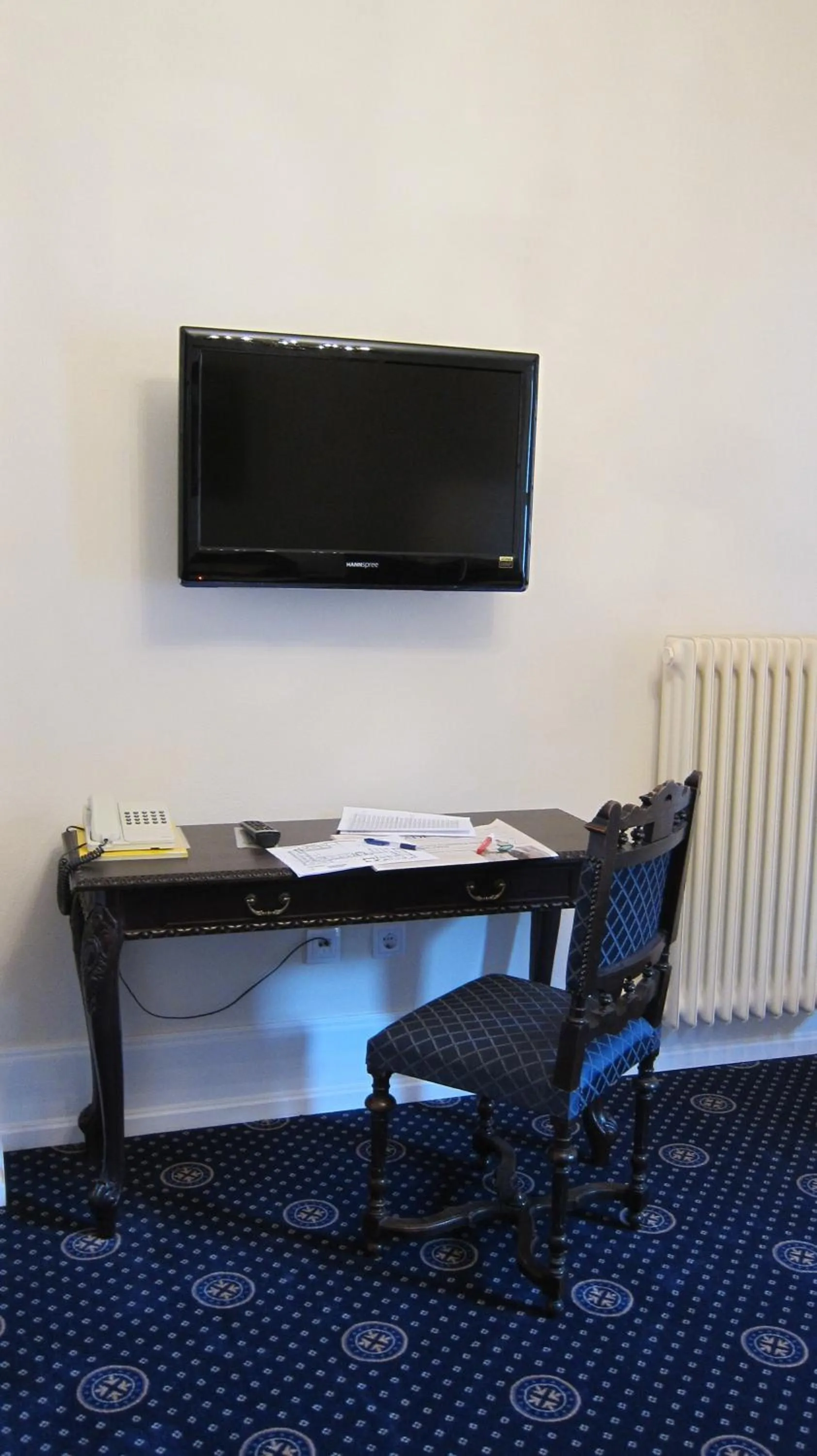 Decorative detail in Schloss Hotel Wolfsbrunnen