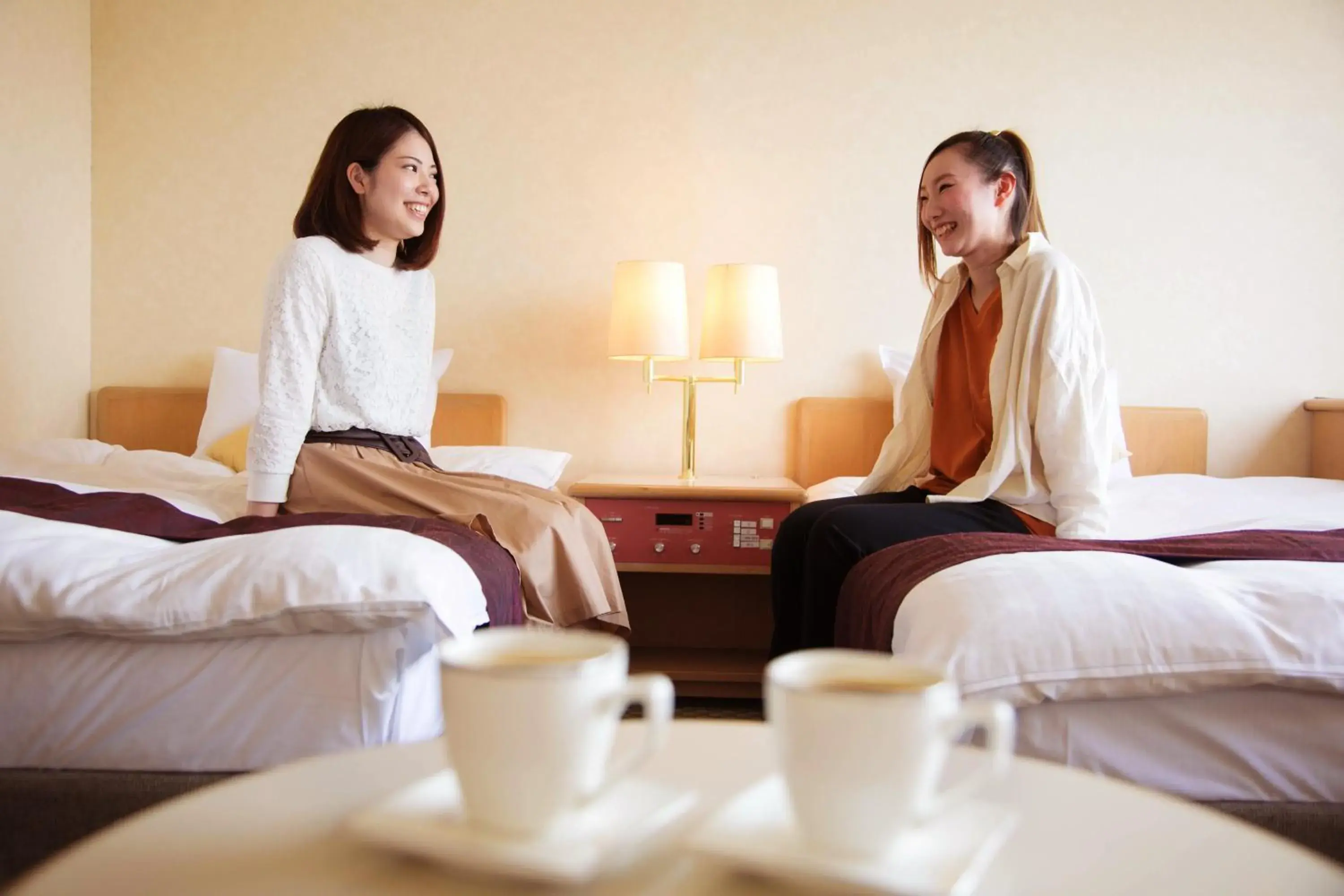 group of guests, Bed in Mito Hotel Season group of guests, Bed in Mito Hotel Season