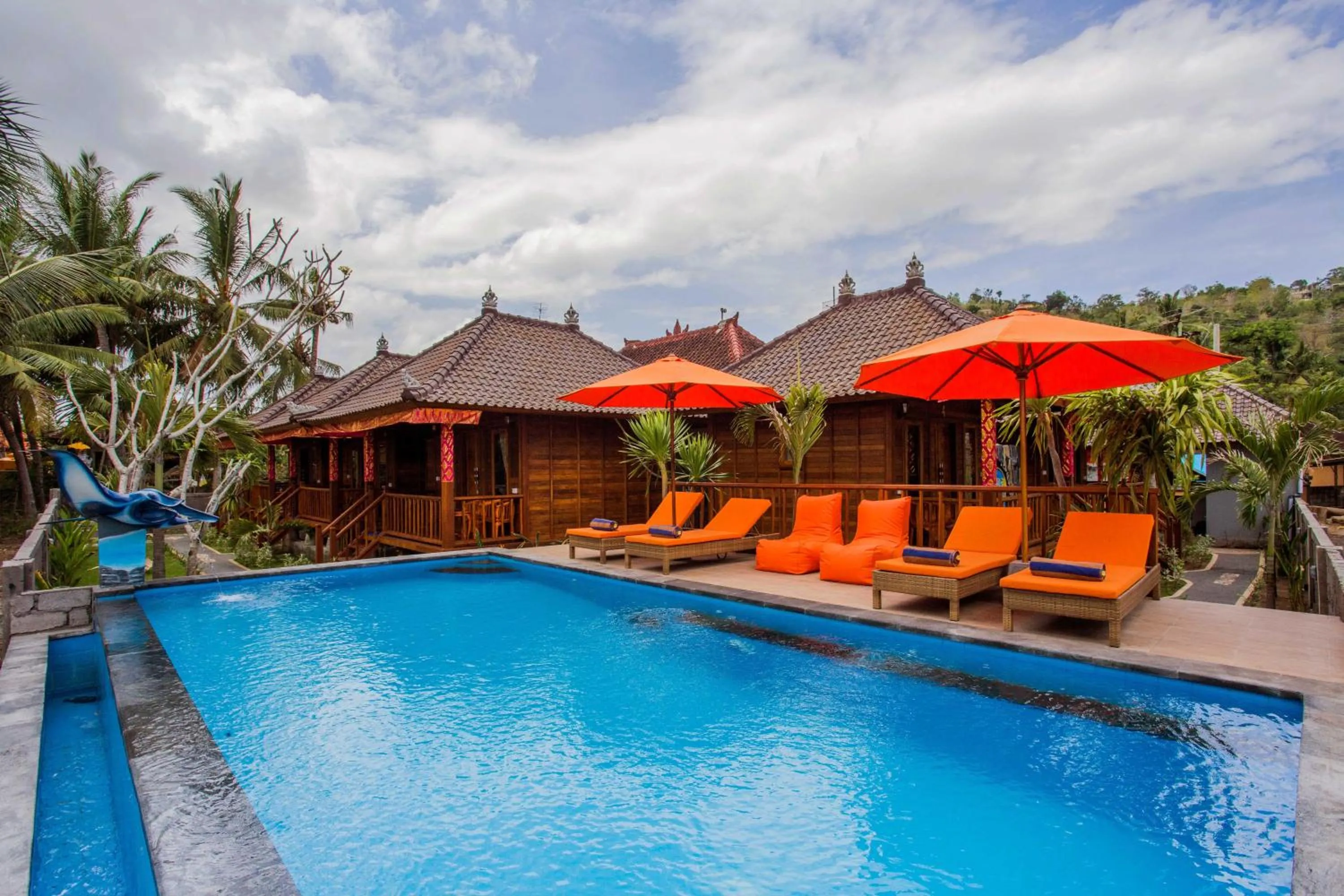 Swimming pool in Sea Bridge Villa Ceningan