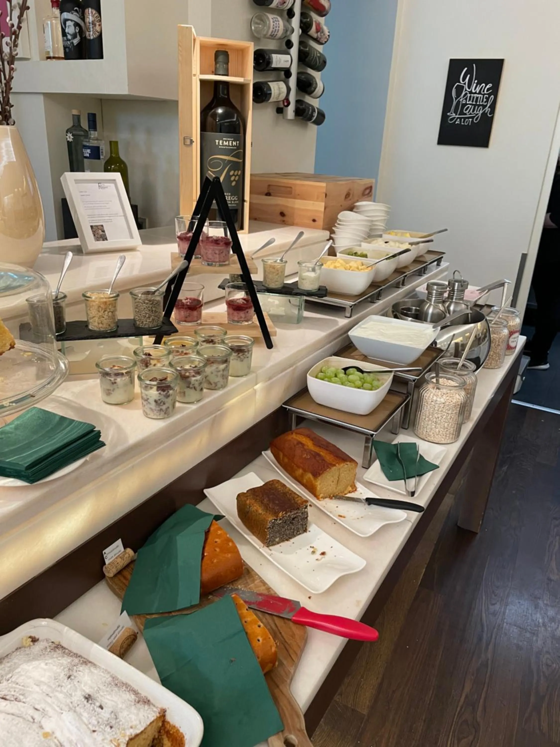 Breakfast in Hotel Rathaus - Wein & Design