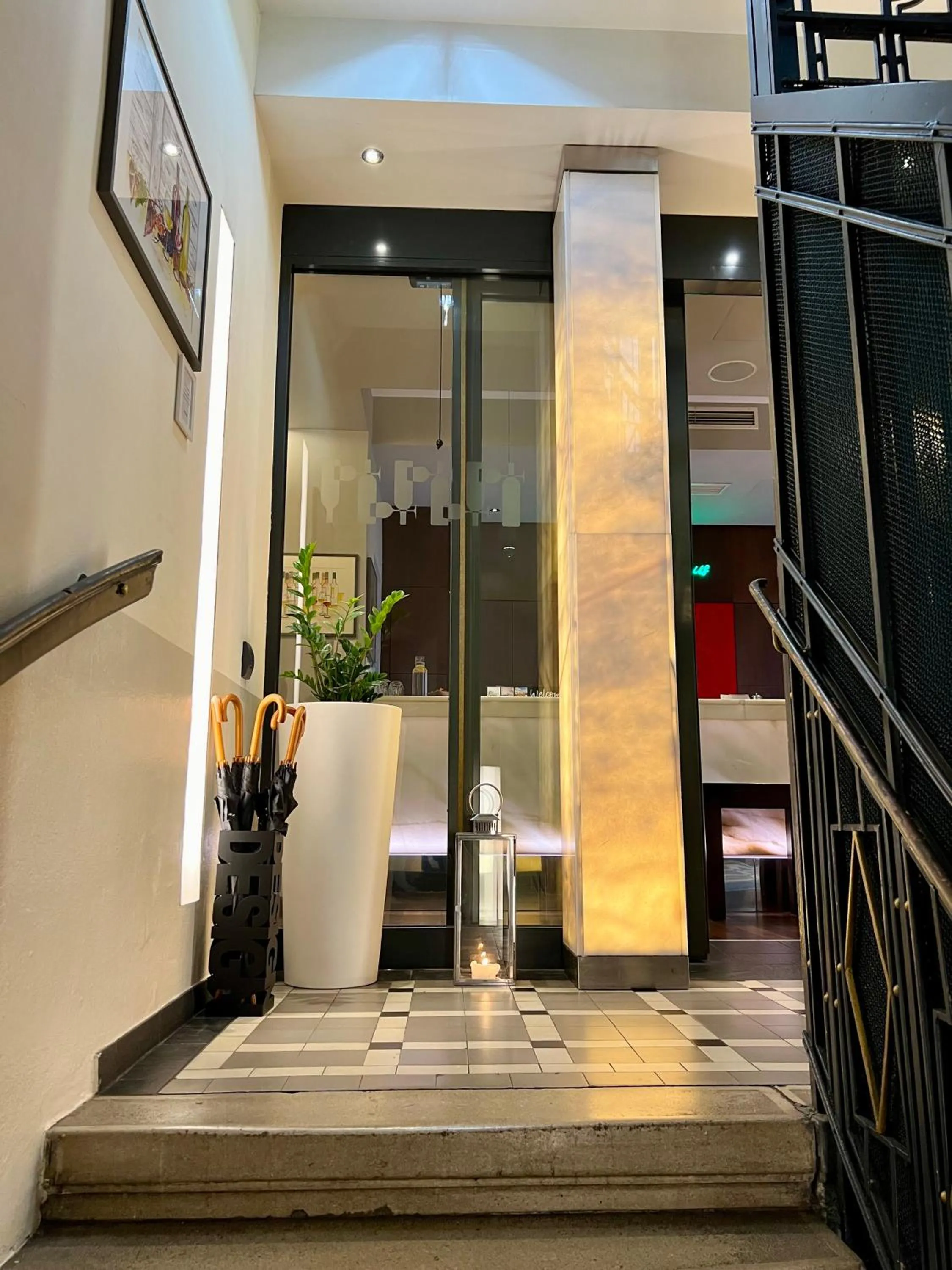 Lobby or reception in Hotel Rathaus - Wein & Design