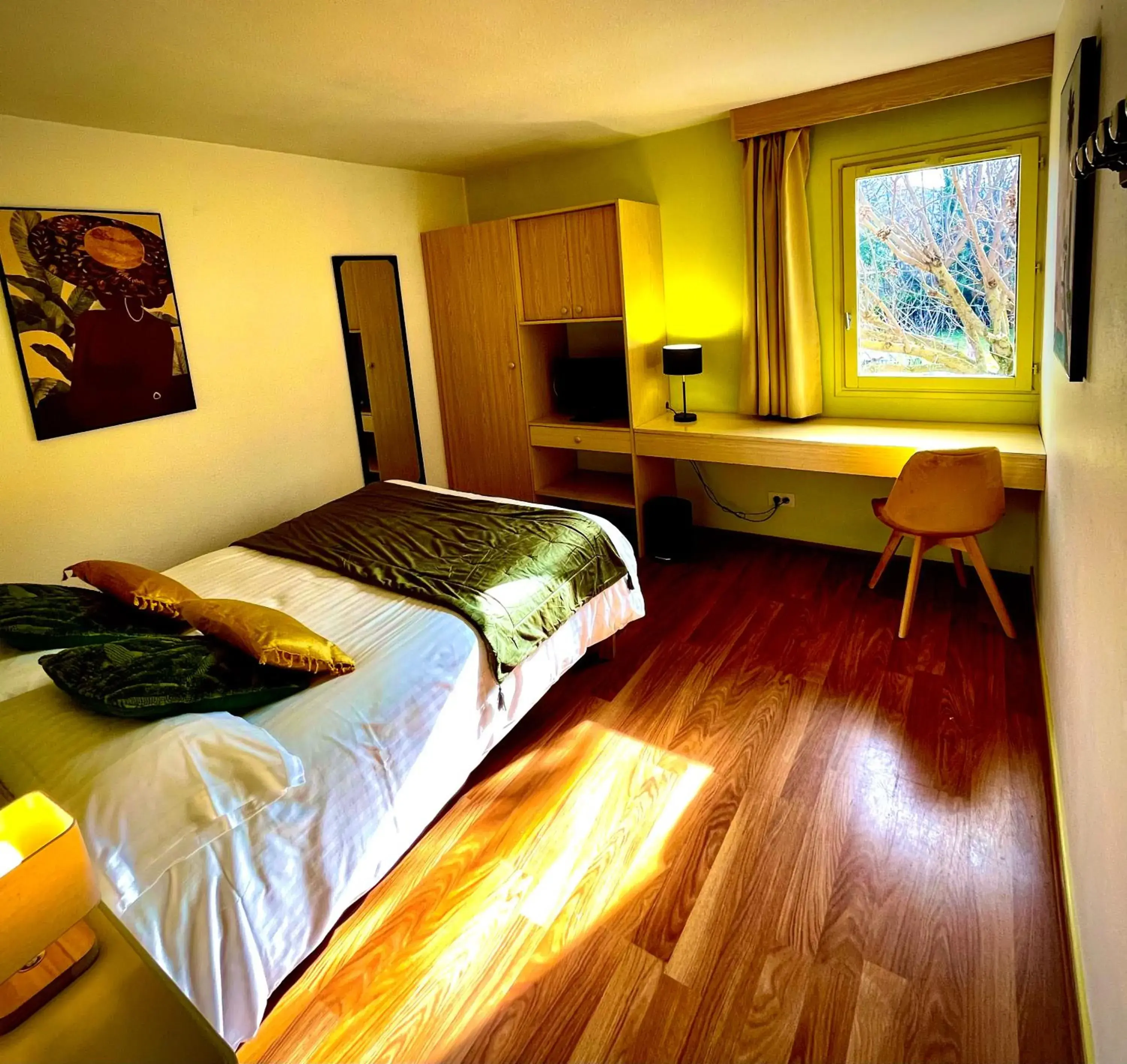 Double Room with Garden View in Le Mont Brouilly Double Room with Garden View in Le Mont Brouilly