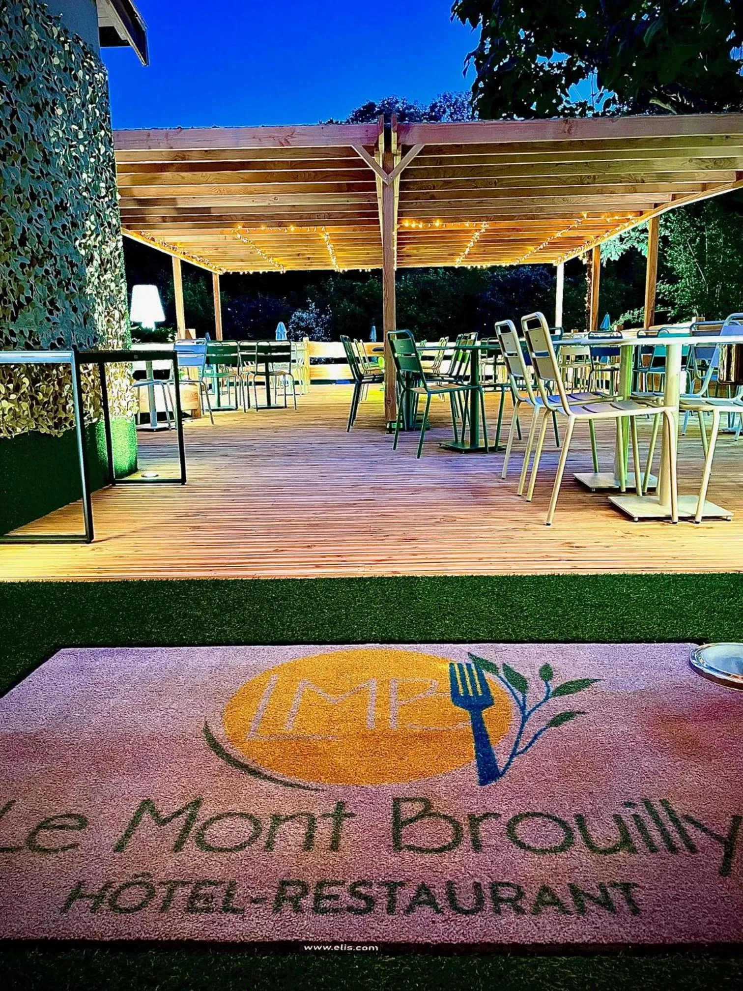 Patio in Le Mont Brouilly