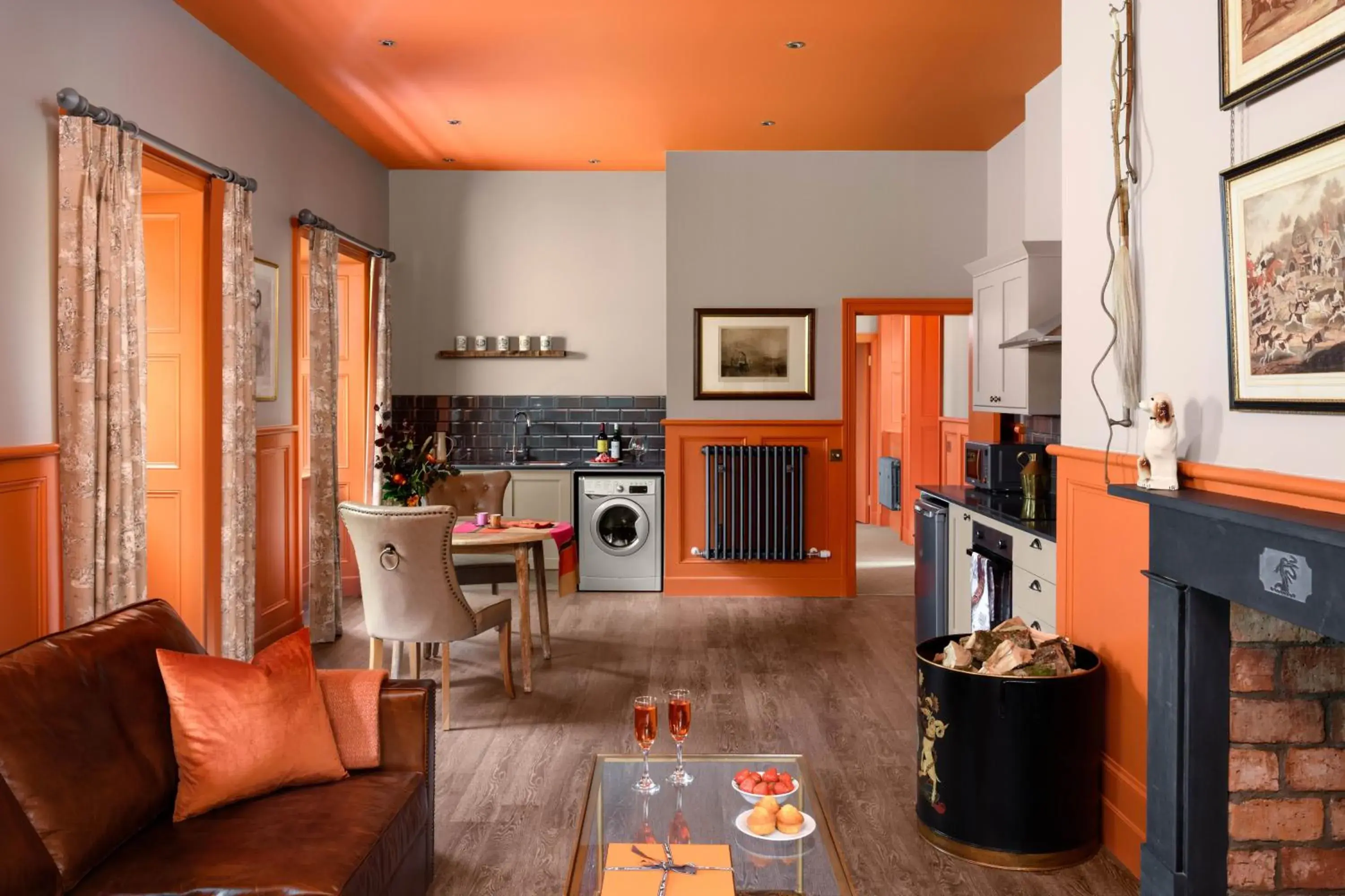 kitchen in Meikleour Arms Hotel & Restaurant kitchen in Meikleour Arms Hotel & Restaurant