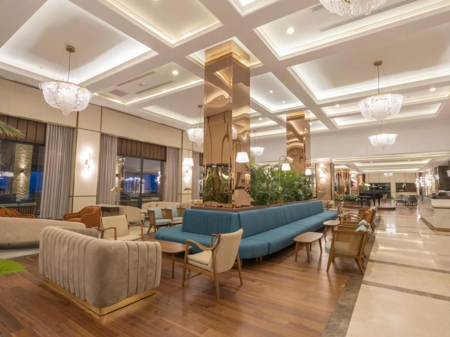 Lobby or reception in Adenya Hotel & Resort Halal All Inclusive