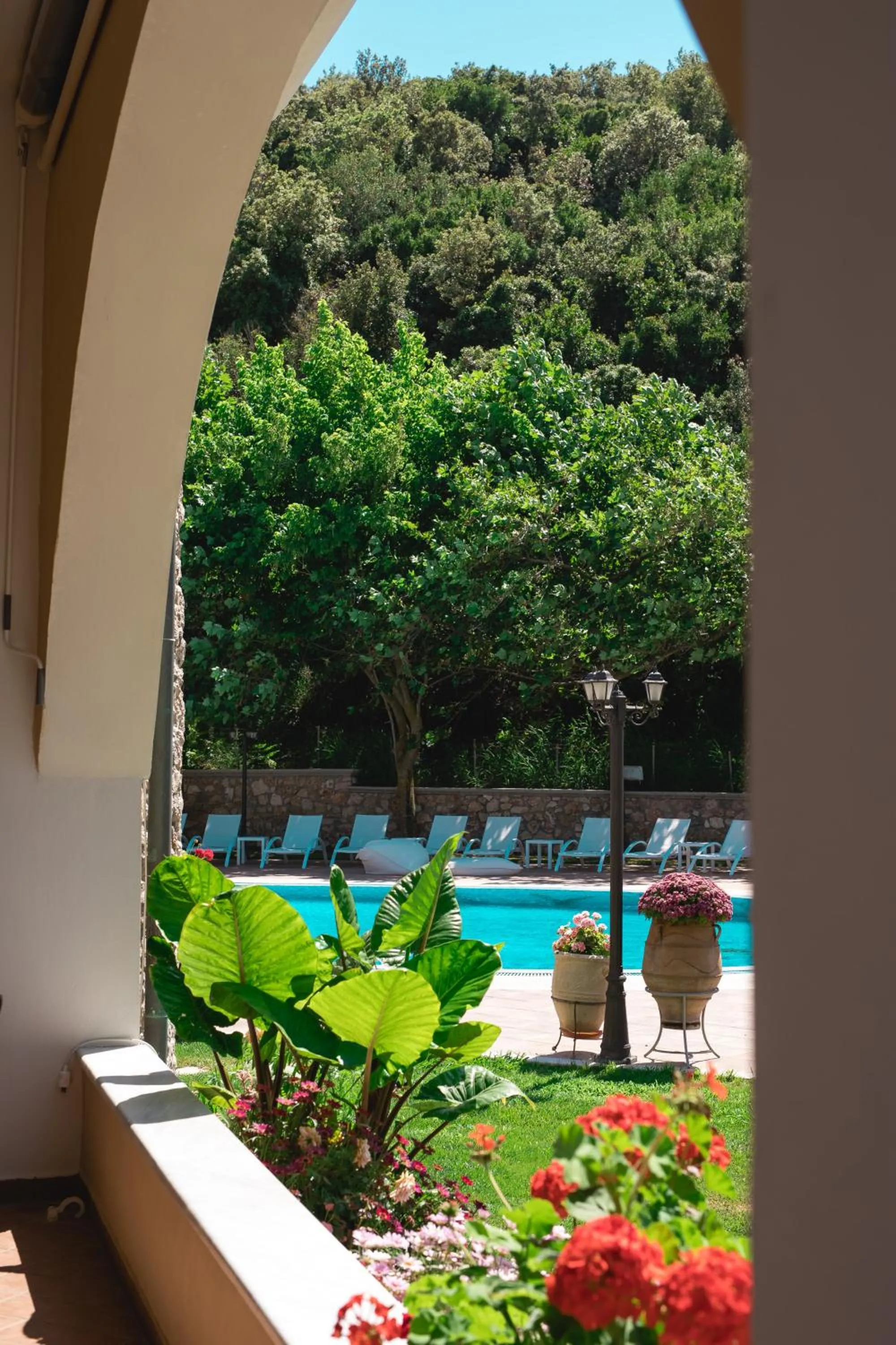 Swimming pool in Anemolia Parga Suites