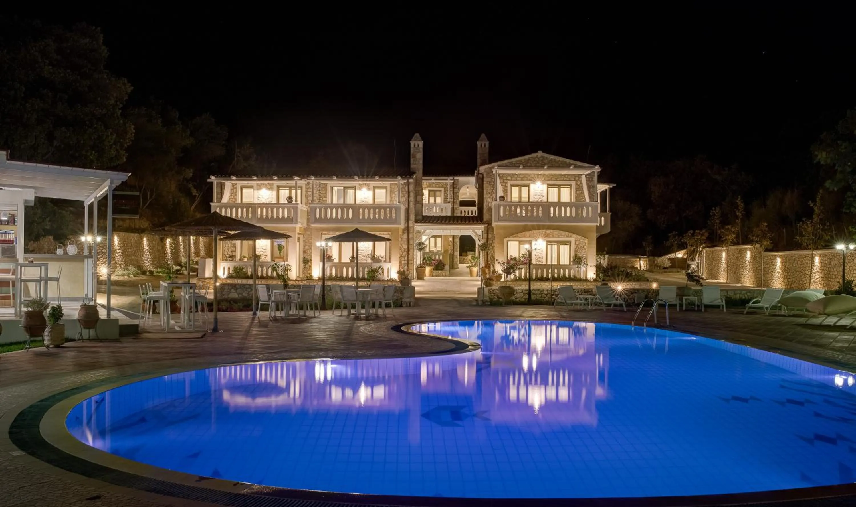 Property building in Anemolia Parga Suites