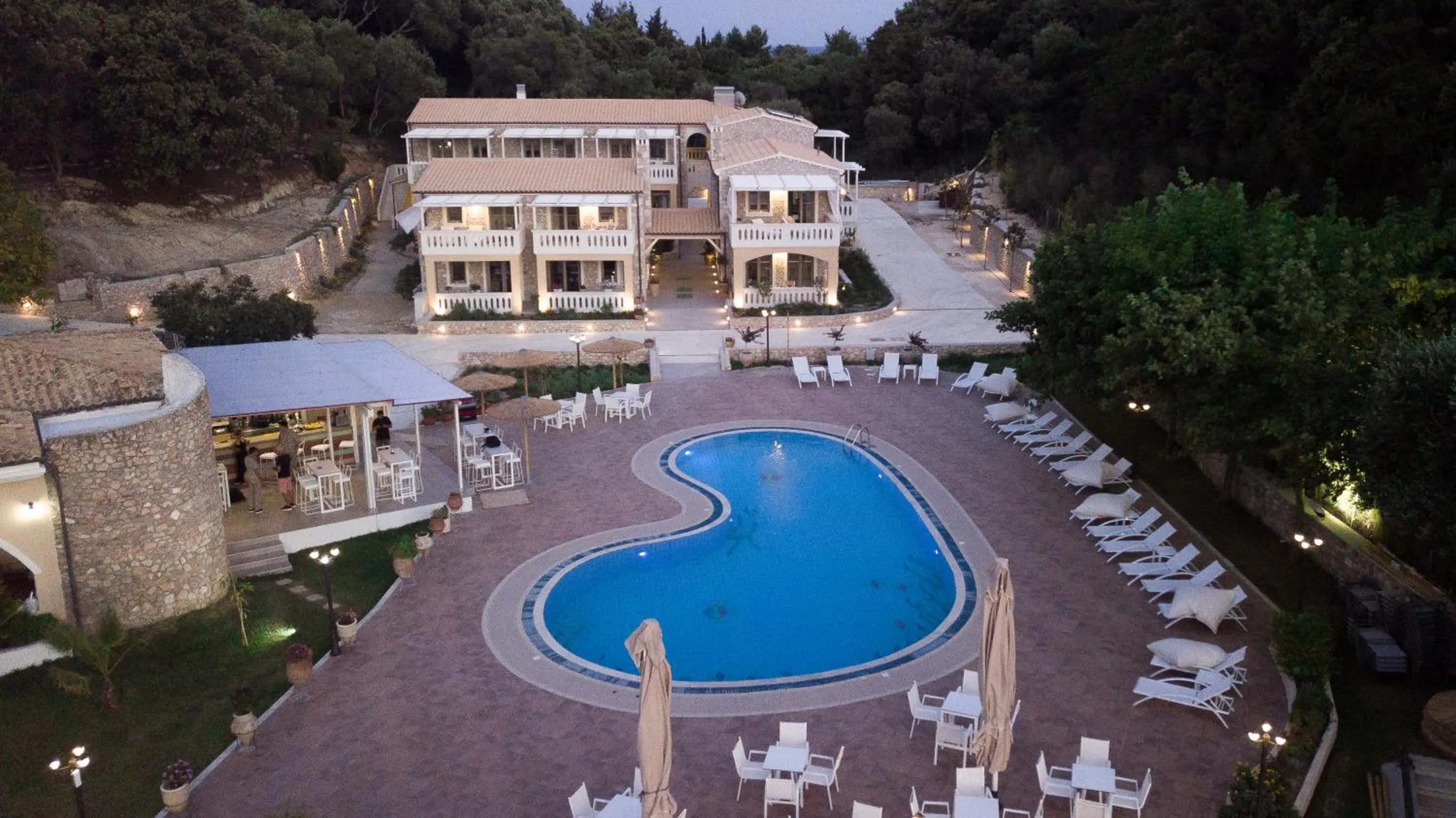 Property building in Anemolia Parga Suites