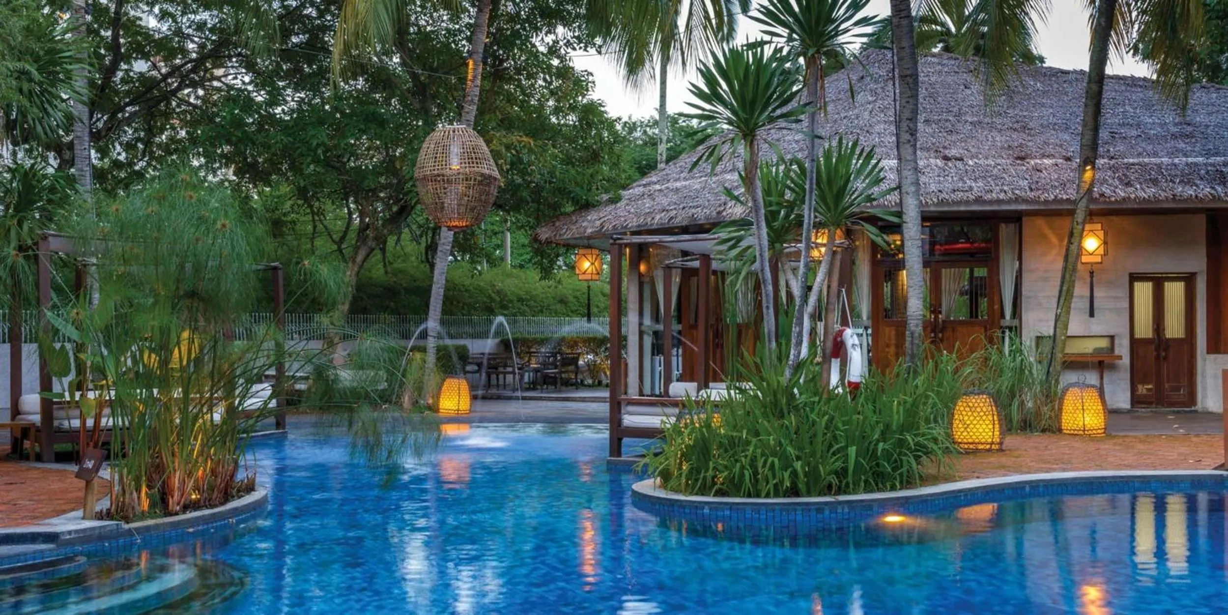 Swimming pool in Villa Samadhi by Samadhi Age 12 and Above Only