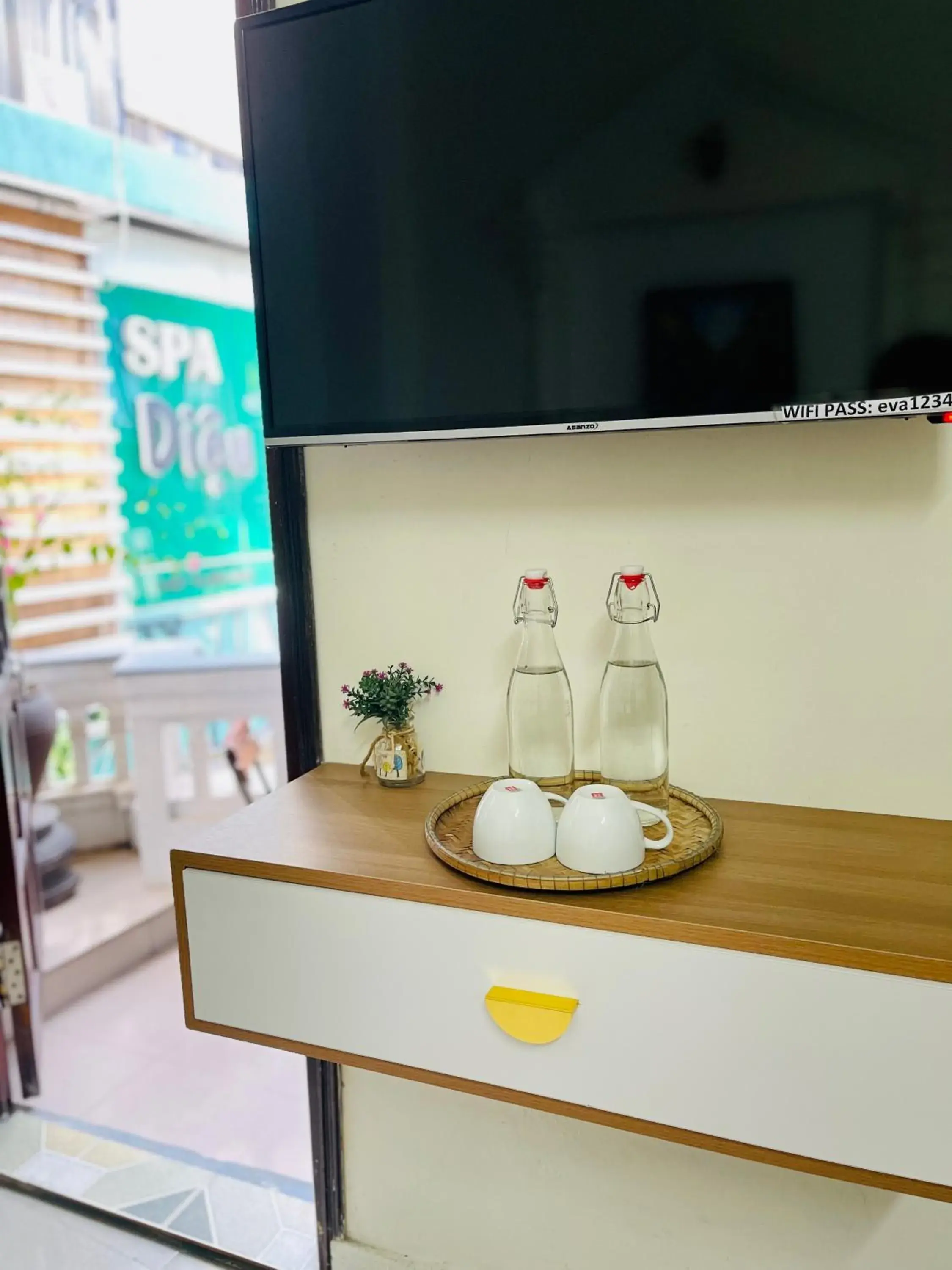 Triple Room with Balcony in Eva Homestay Triple Room with Balcony in Eva Homestay