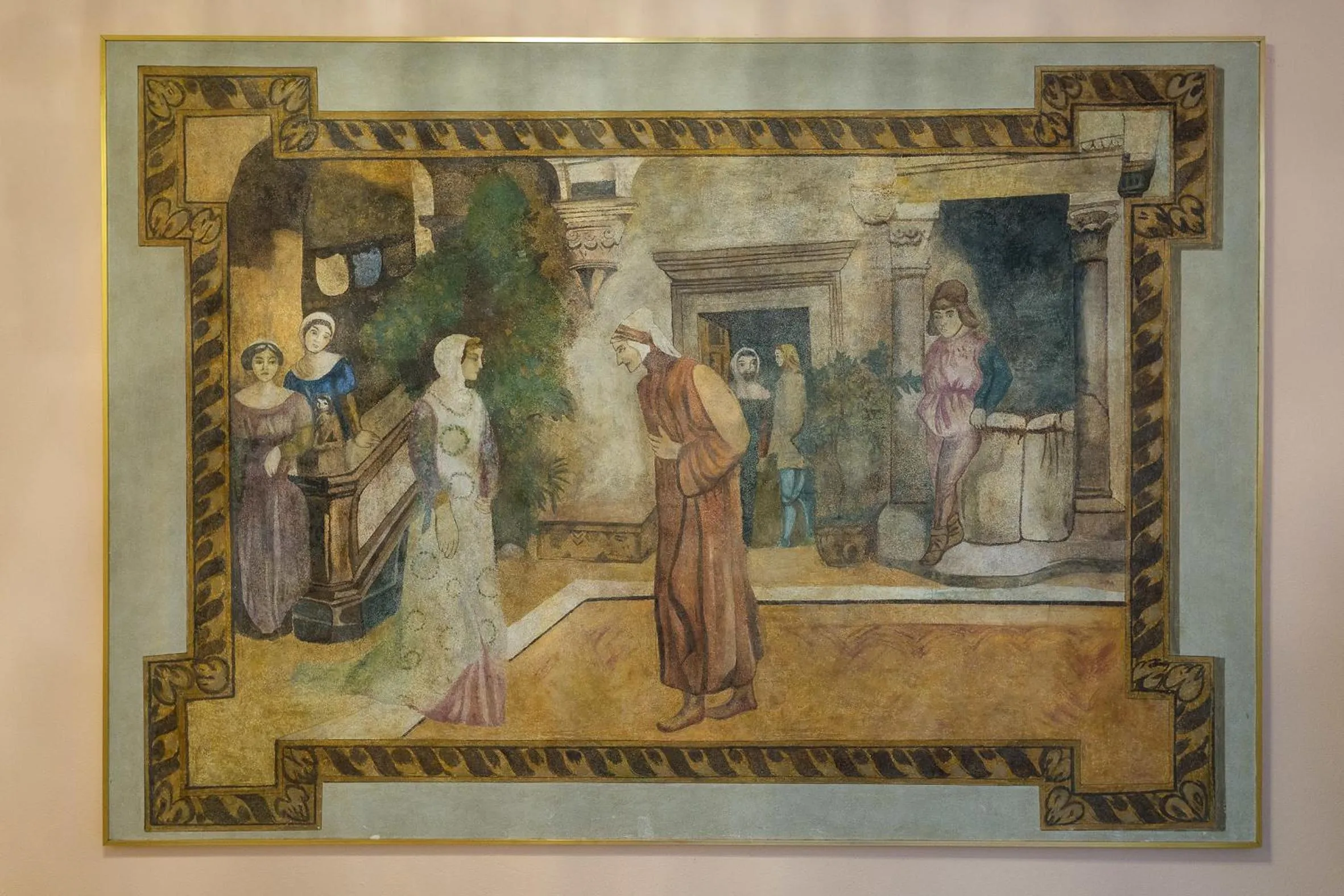 Decorative detail in Residence Villa Mainard