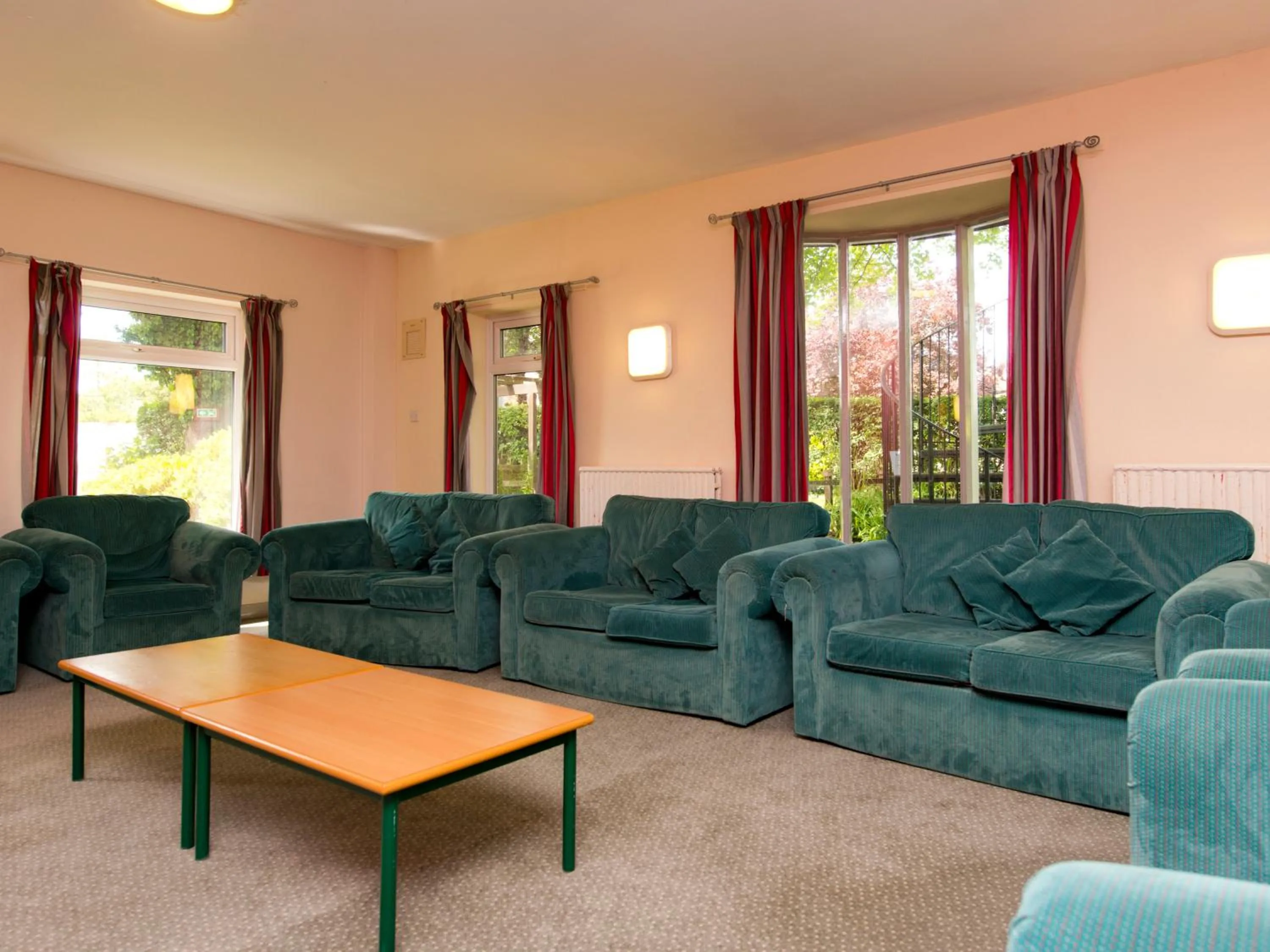 Seating area in YHA Sheringham