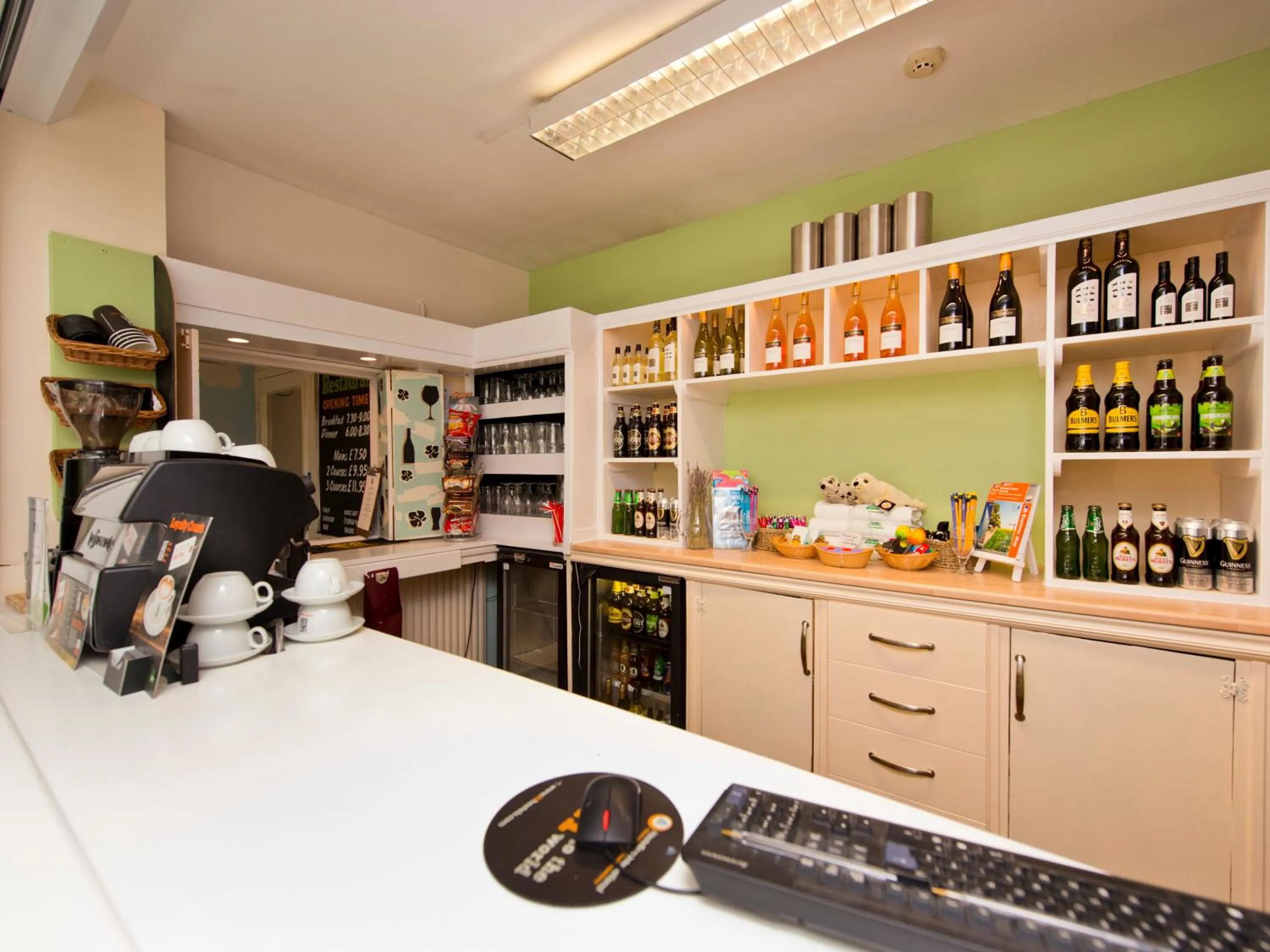 Lobby or reception in YHA Sheringham