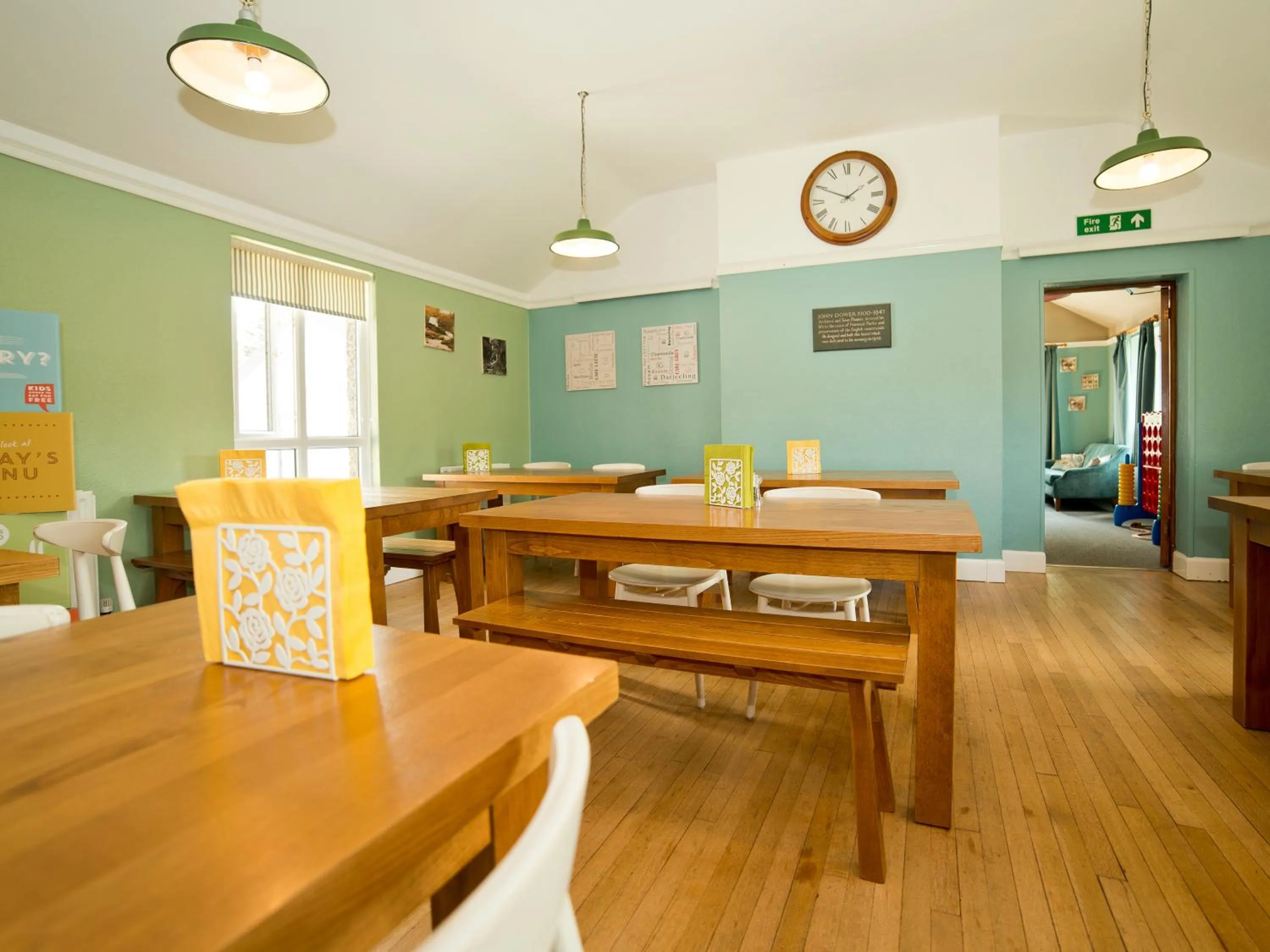 Dining area in YHA Malham