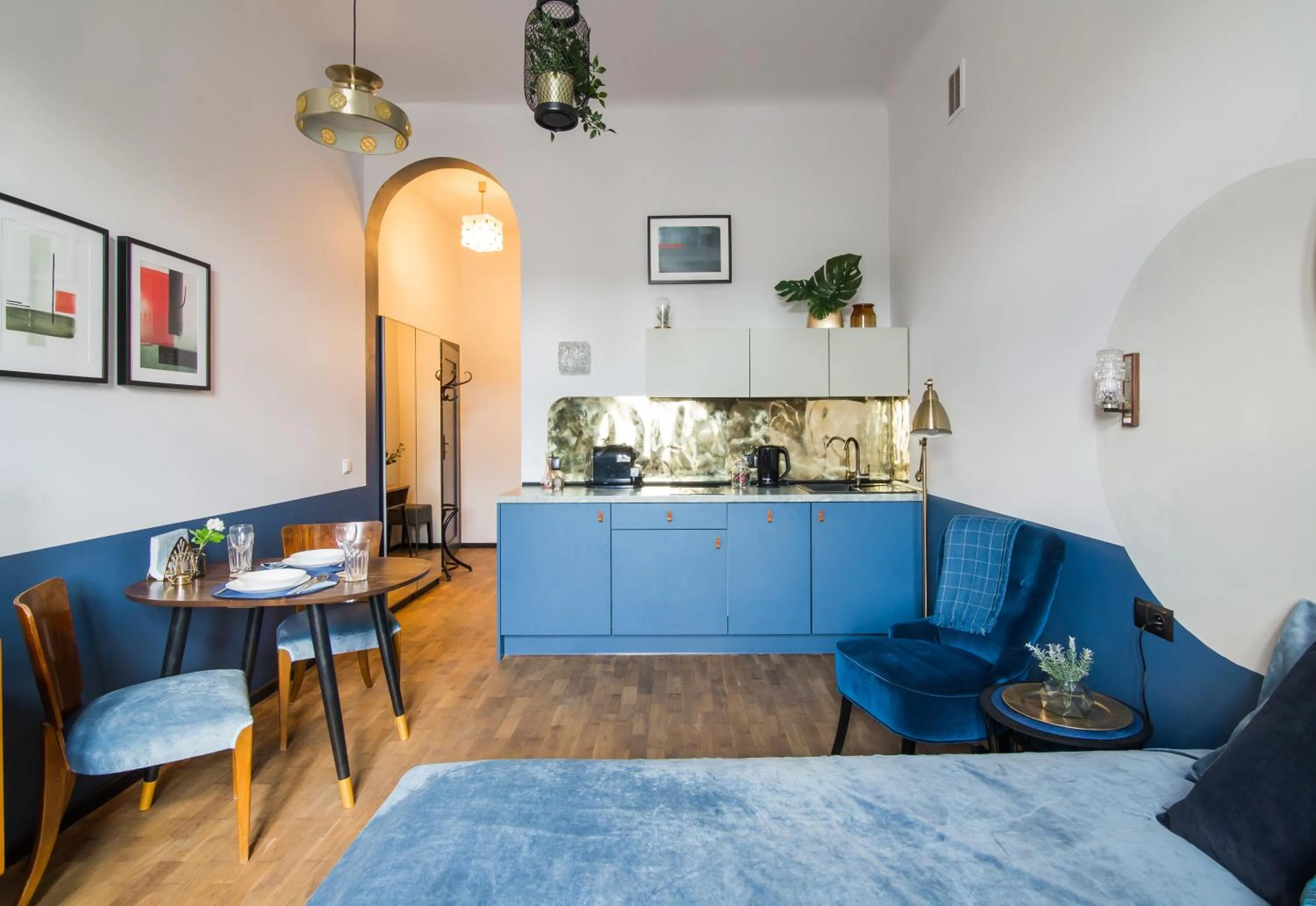 Coffee/tea facilities in Aparthotel Nowy Świat 28