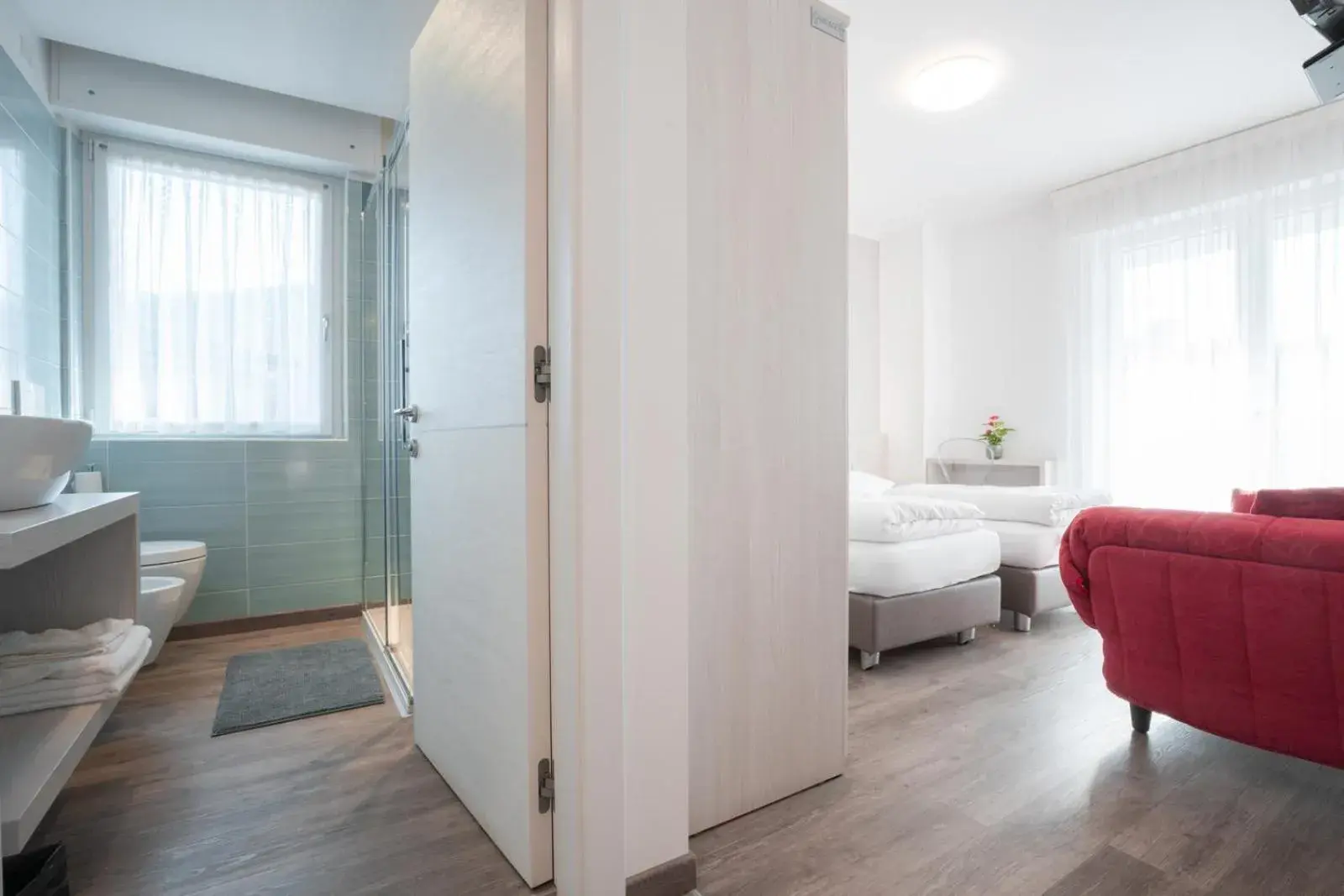 Triple Room with Balcony - single occupancy in Hotel Rolly Triple Room with Balcony - single occupancy in Hotel Rolly
