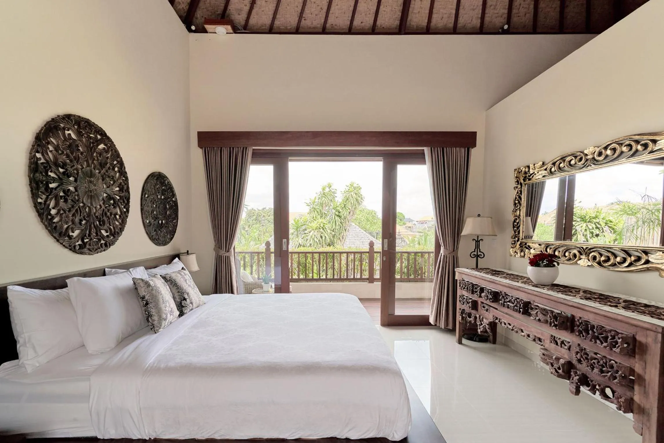 Bed in Kubu Gajah Villas