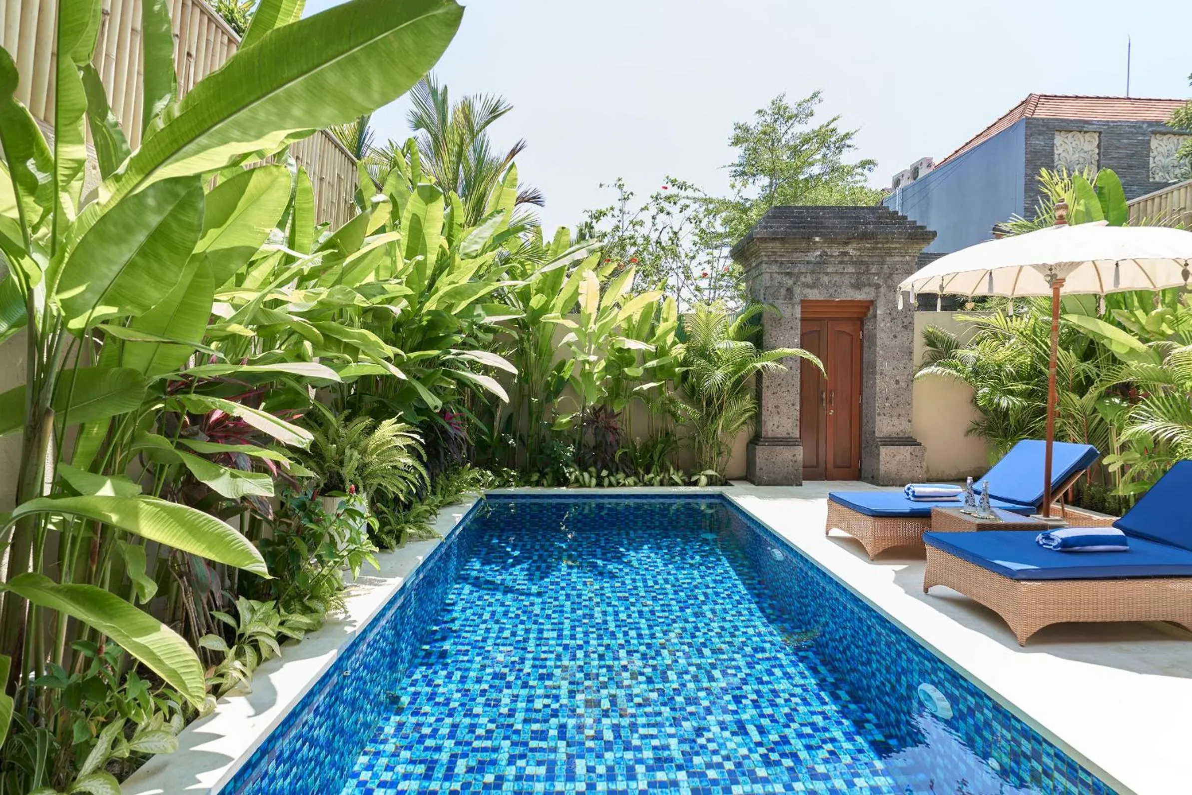 Swimming pool in Kubu Gajah Villas