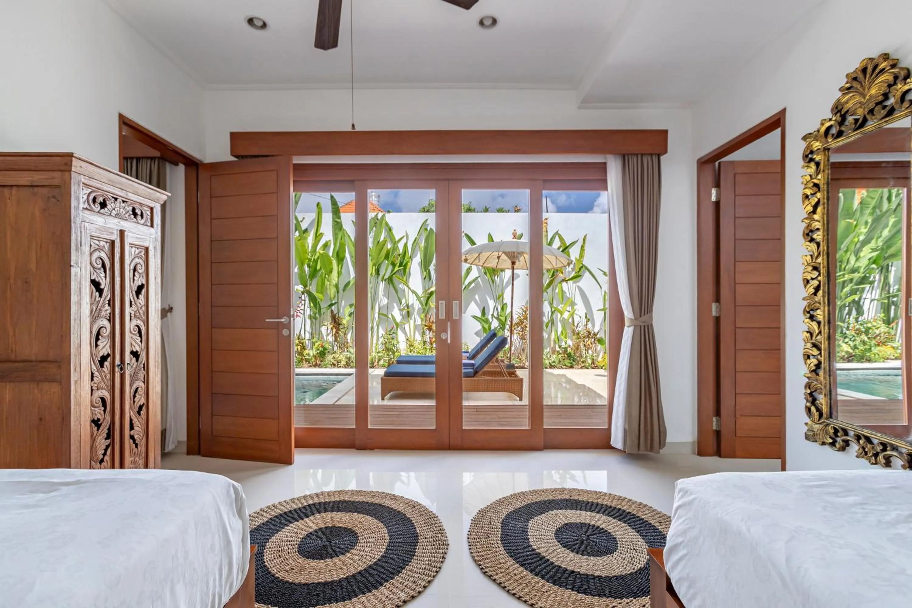 Bed in Kubu Gajah Villas