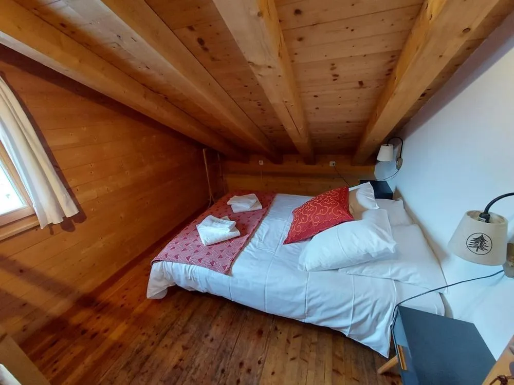 Bed in Gîte du Prilet