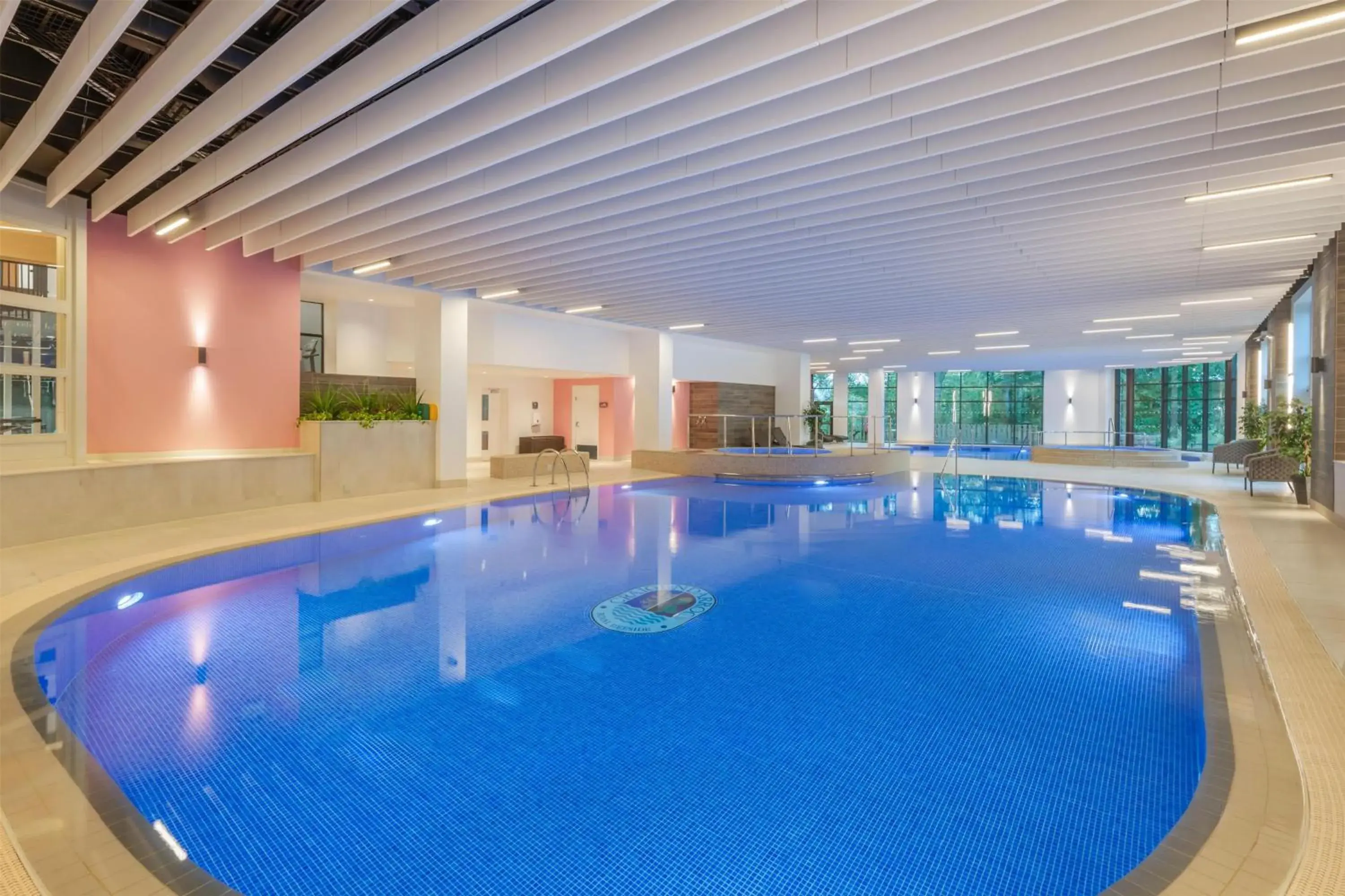 Pool view in Hilton Grand Vacations Club Craigendarroch Suites Scotland Pool view in Hilton Grand Vacations Club Craigendarroch Suites Scotland