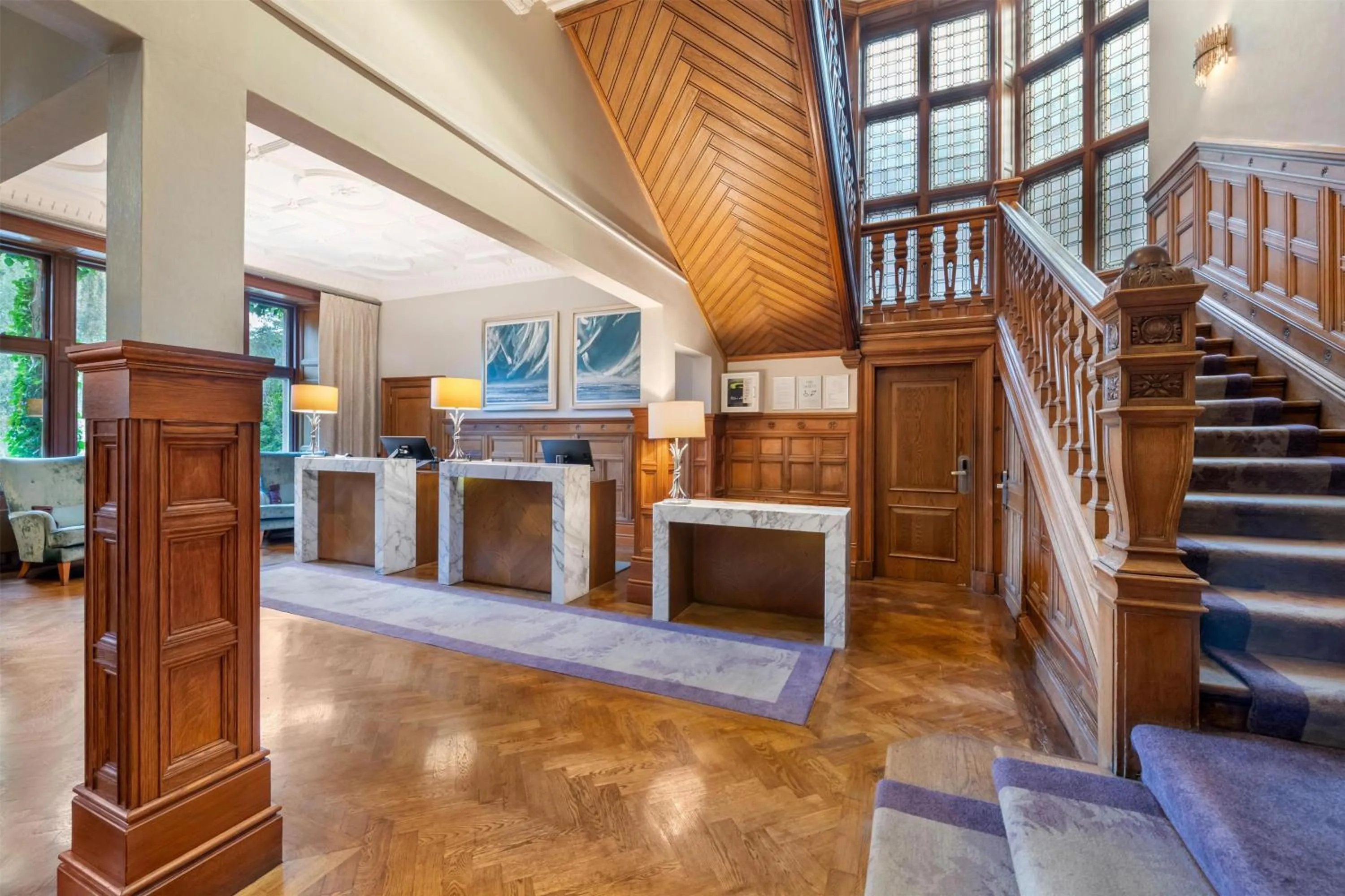 Lobby or reception in Hilton Grand Vacations Club Craigendarroch Suites Scotland